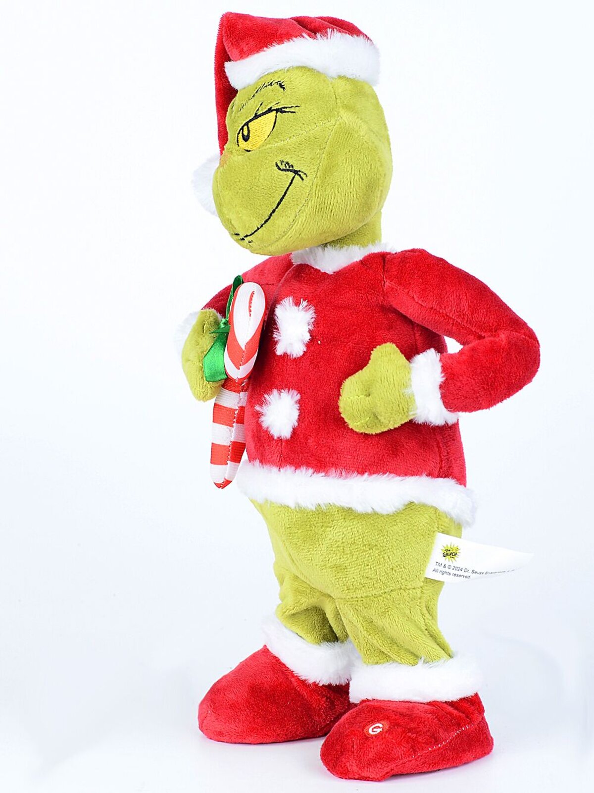 Dr. Seuss Official Animated Singing & Shuffling Mr Grinch Toy | 36cm — image 5