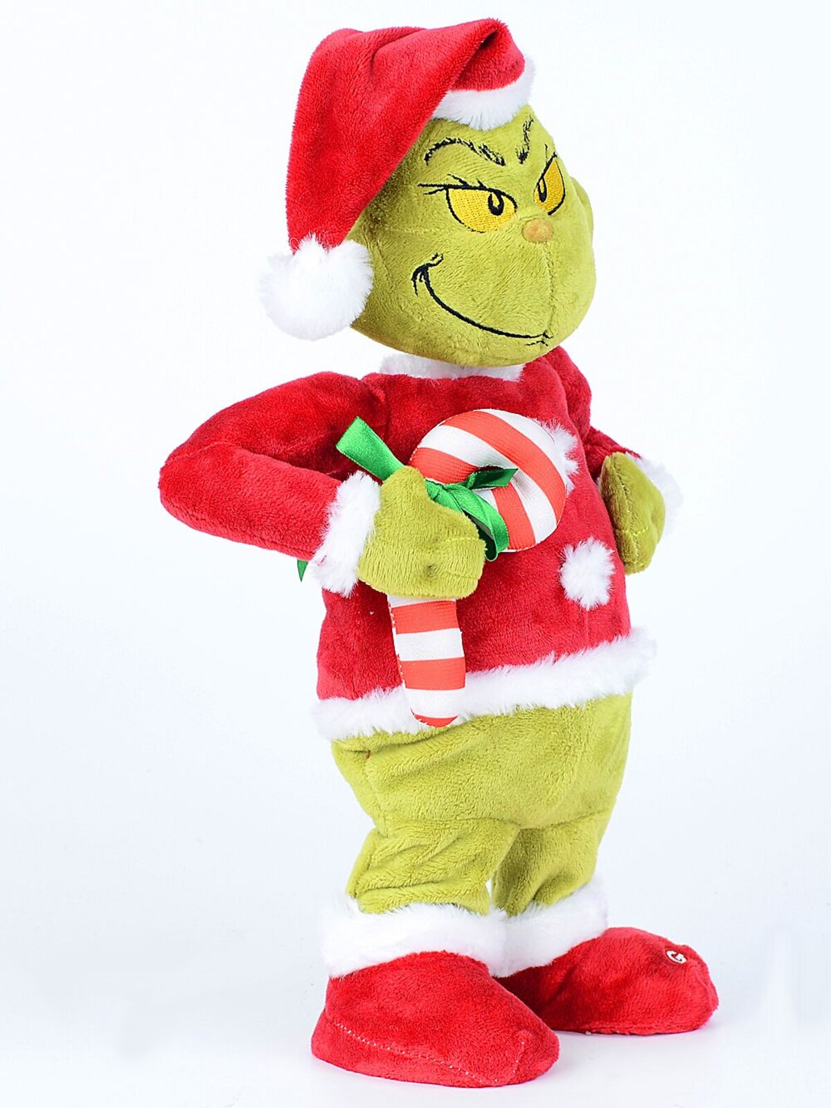 Dr. Seuss Official Animated Singing & Shuffling Mr Grinch Toy | 36cm — image 3