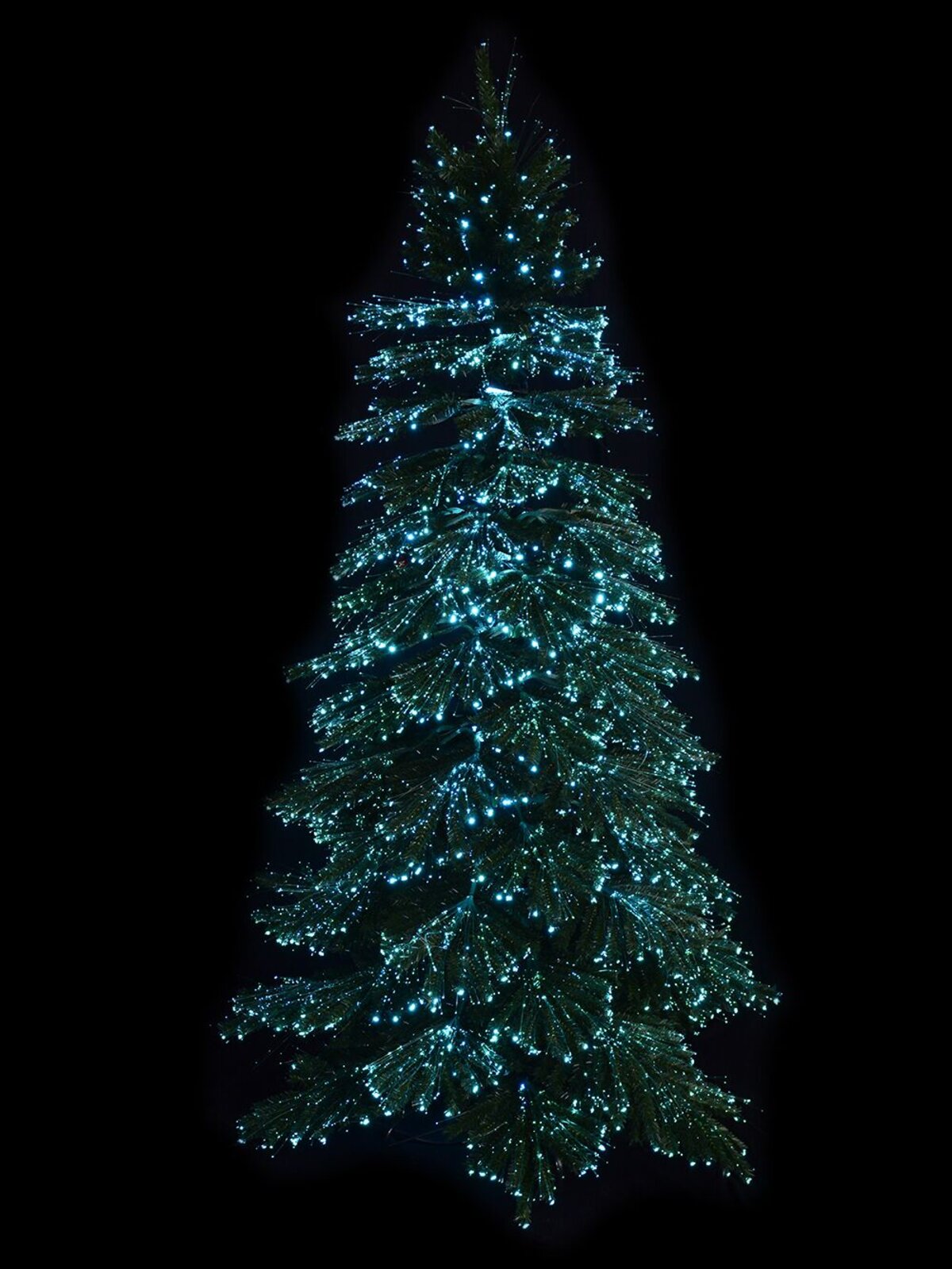Dynamic Starry Night & Static Light Fibre Optic Tree - 2.3m