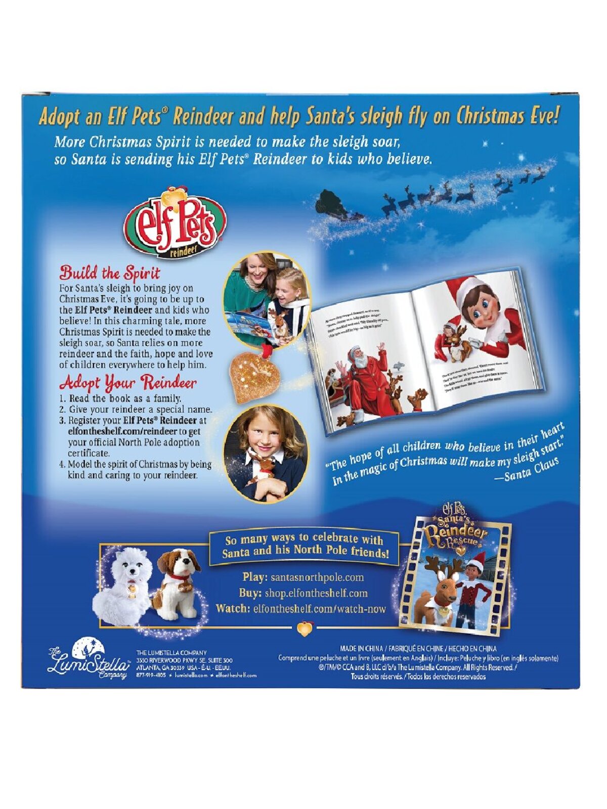 Elf On The Shelf Elf Pets A Reindeer Tradition Plush Toy Set - 21cm — image 8