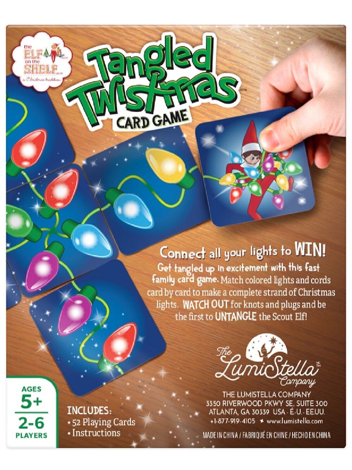 Elf On The Shelf Tangled Twistmas Card Game - 2-6 Players — image 8