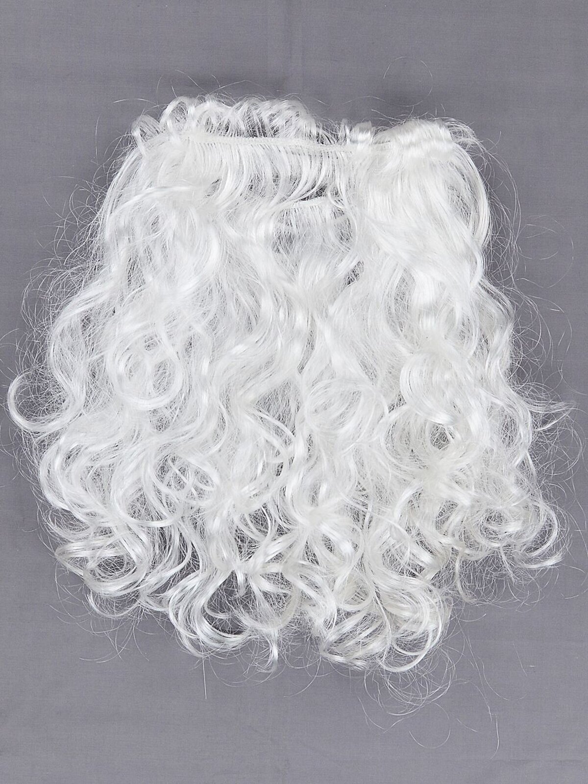 Essential White Wavy Santa Beard 33cm Costume Accessory | One Size Fits Most — image 3