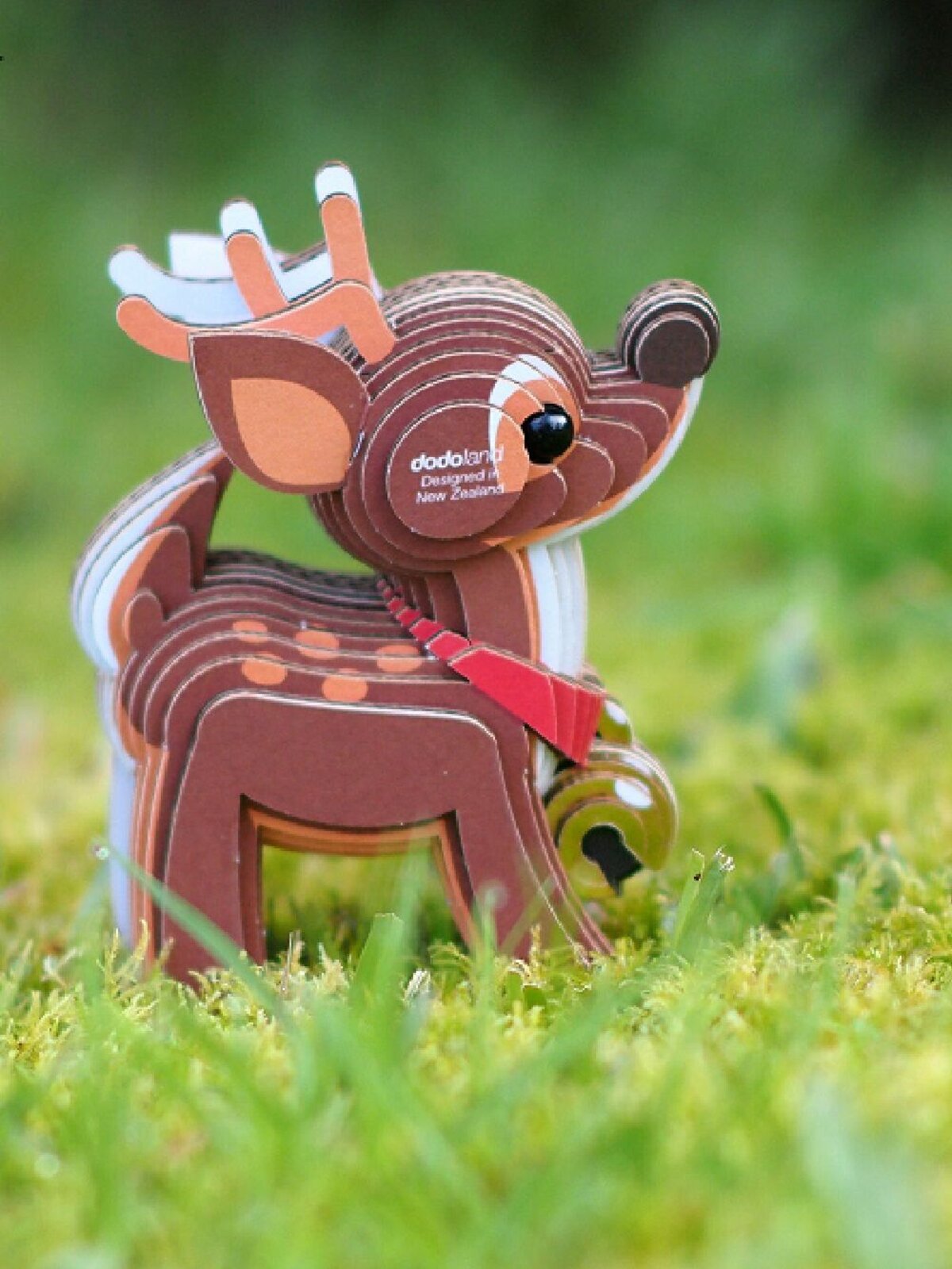 Eugy Cute Little Reindeer 3D Cardboard Model Kit Christmas Puzzle - #54 — image 6