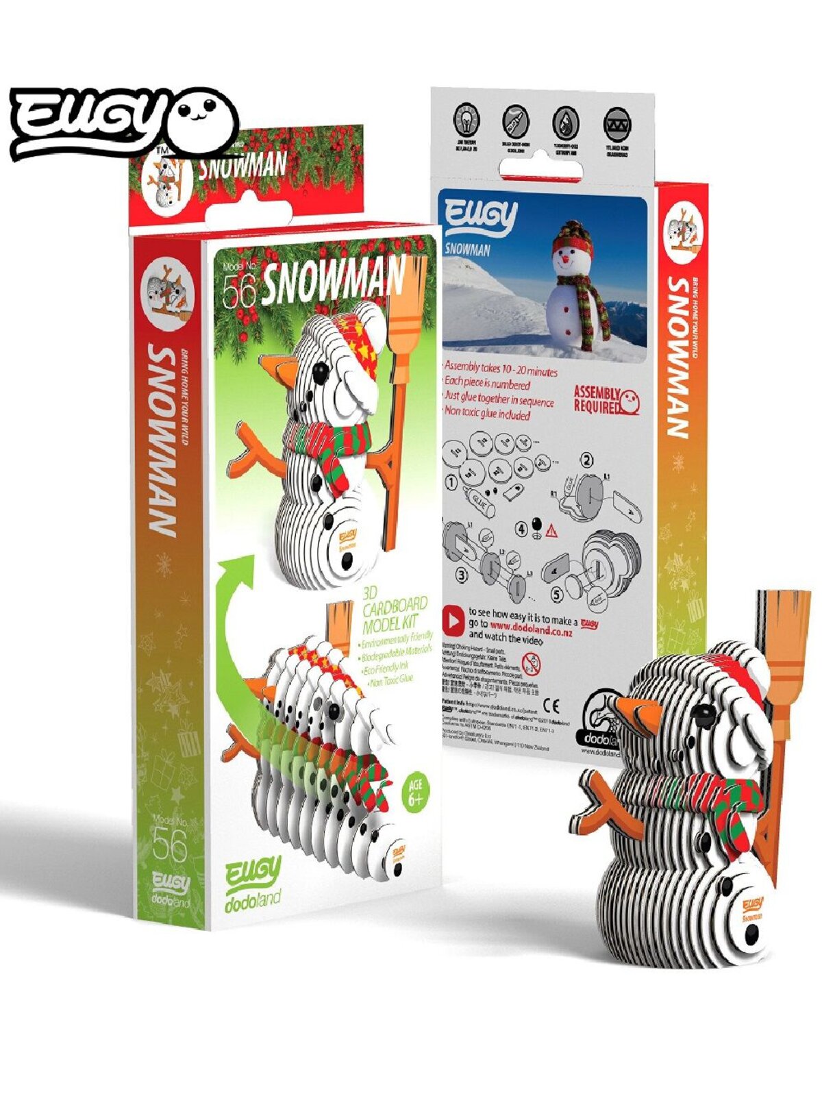 Eugy Cute Little Snowman Puzzle #56 — image 5