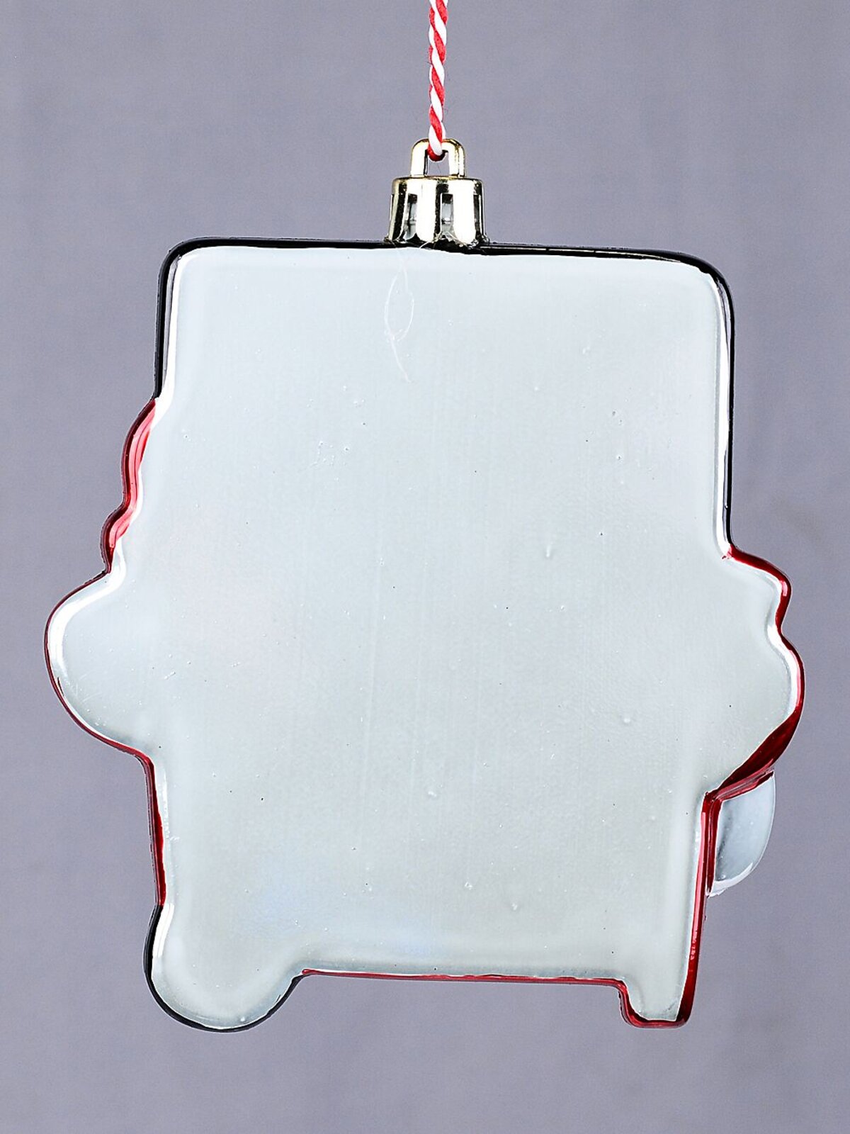 Glossy Red Festive BBQ Grill Whimsical Essential Ornament | 10cm — image 3