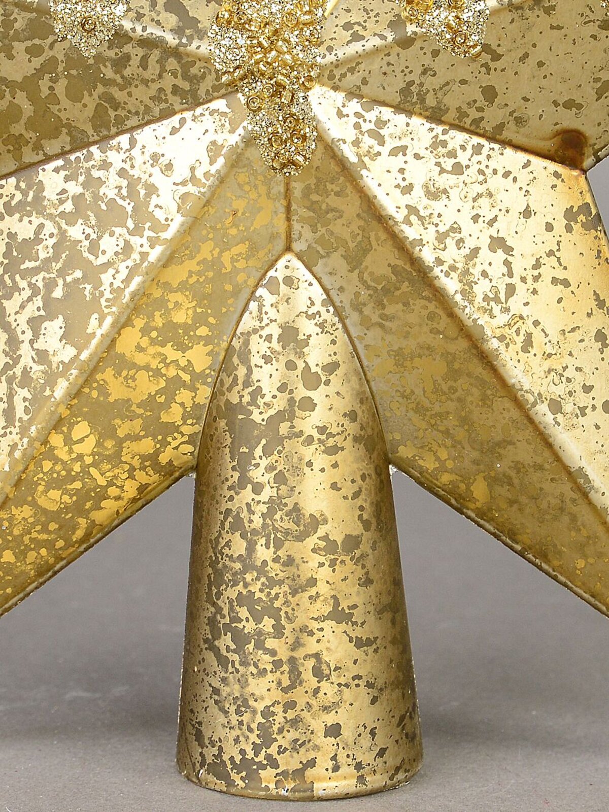 Gold Splatter & Glitter Christmas Star Whimsical Essential Tree Topper | 20cm — image 5