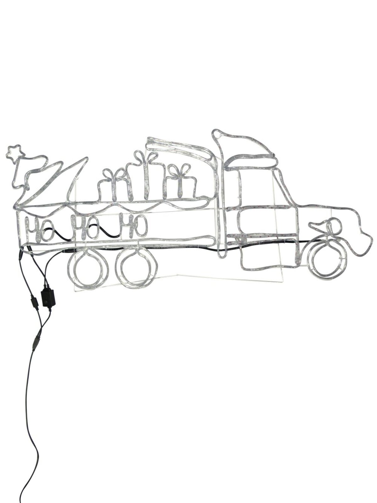 Ho Ho Ho Christmas Truck LED Rope Light Silhouette - 1.8m — image 3