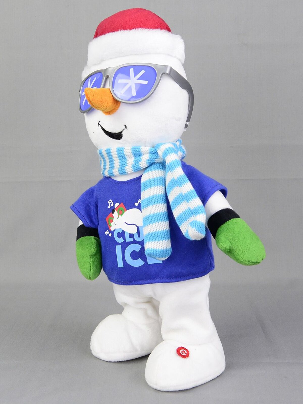 Ice Ice Baby Snowman Musical Animation - 37cm