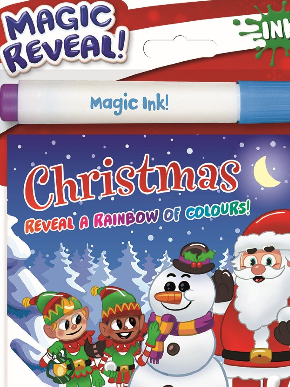 INKredibles Mess-Free Christmas Colouring Book & Magic Ink — image 3