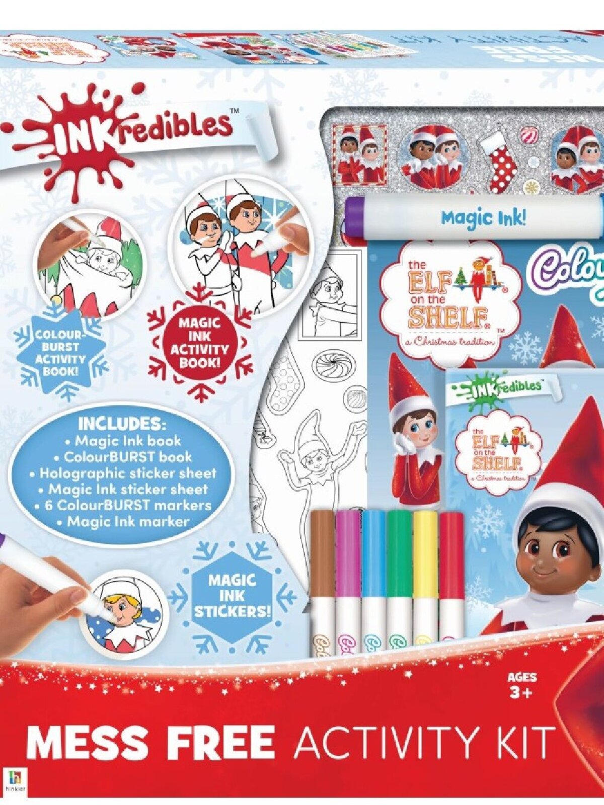 INKredibles Mess-Free The Elf On A Shelf Christmas Activity Set — image 5