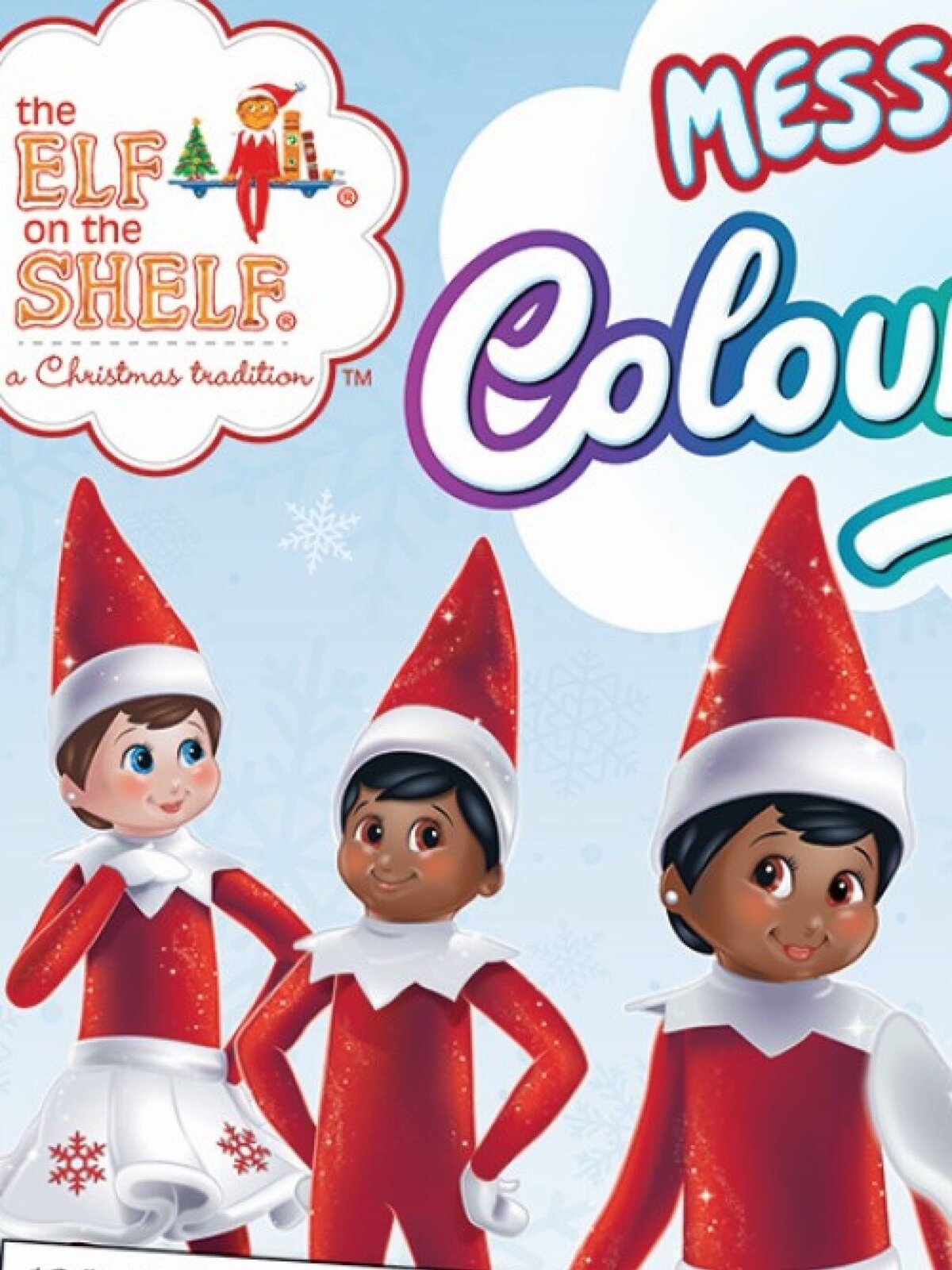 INKredibles Mess-Free The Elf On A Shelf Colouring Activity Book — image 2