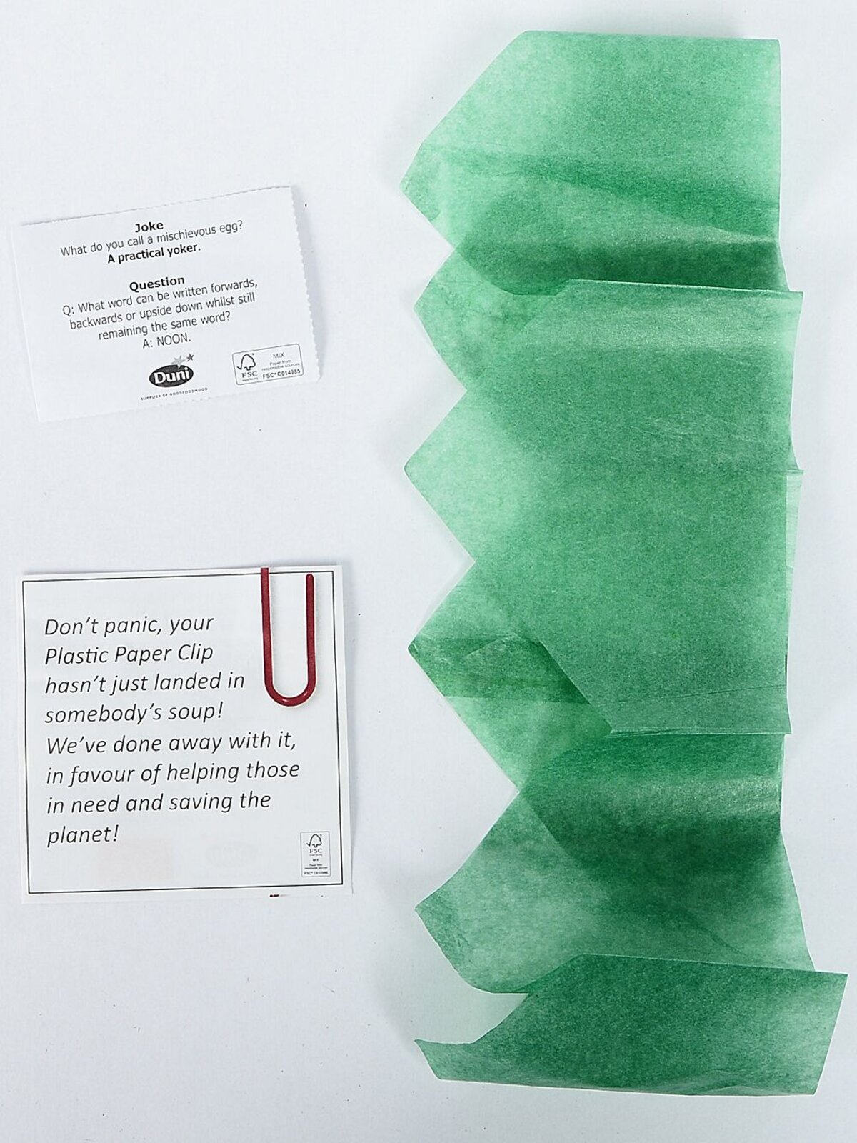 Kraft Natural Look With Town & Text Christmas Cracker Bon Bons - 100 x 26cm — image 3