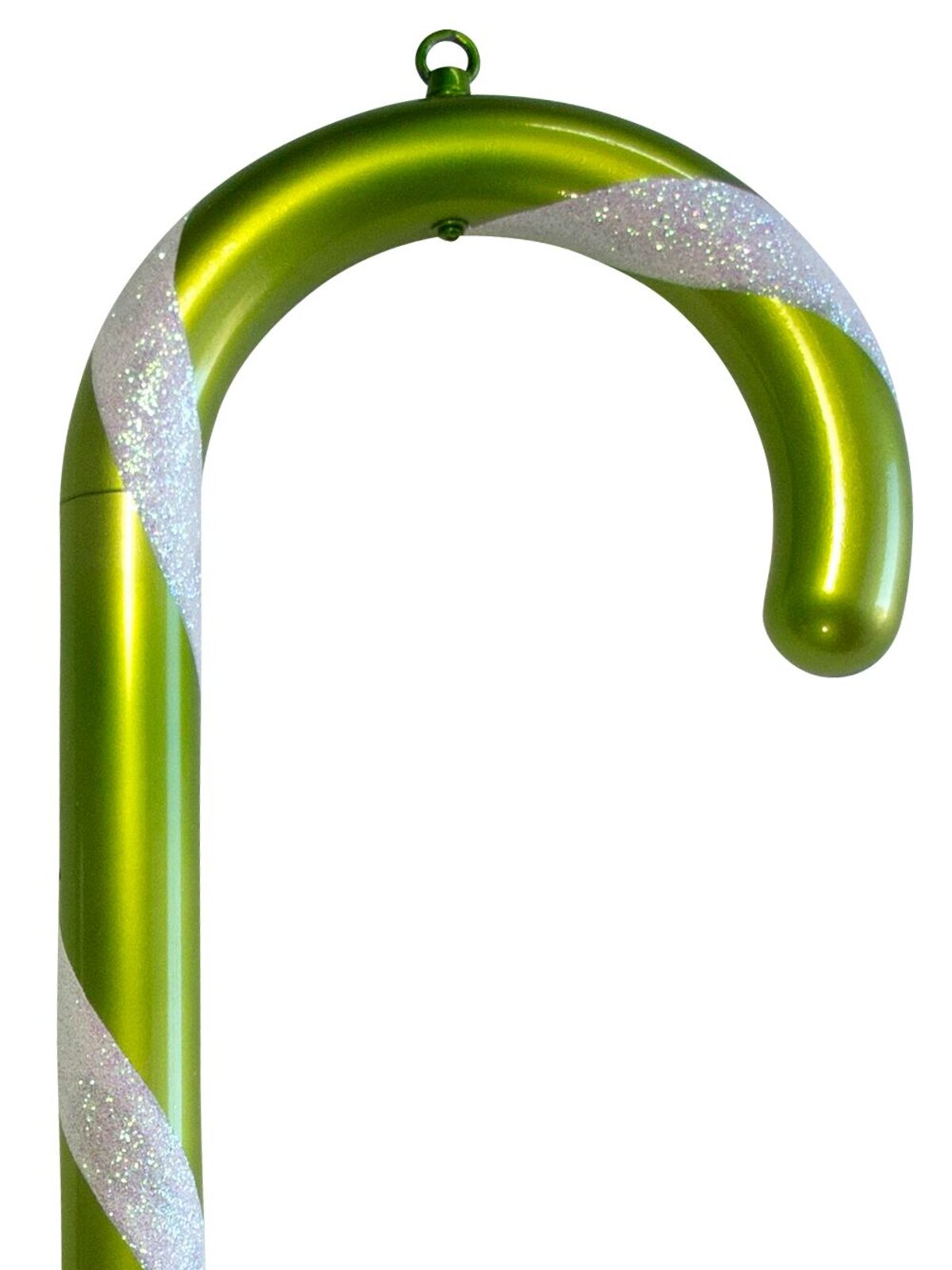 Large Lime Green & White Display Candy Cane - 88cm — image 3