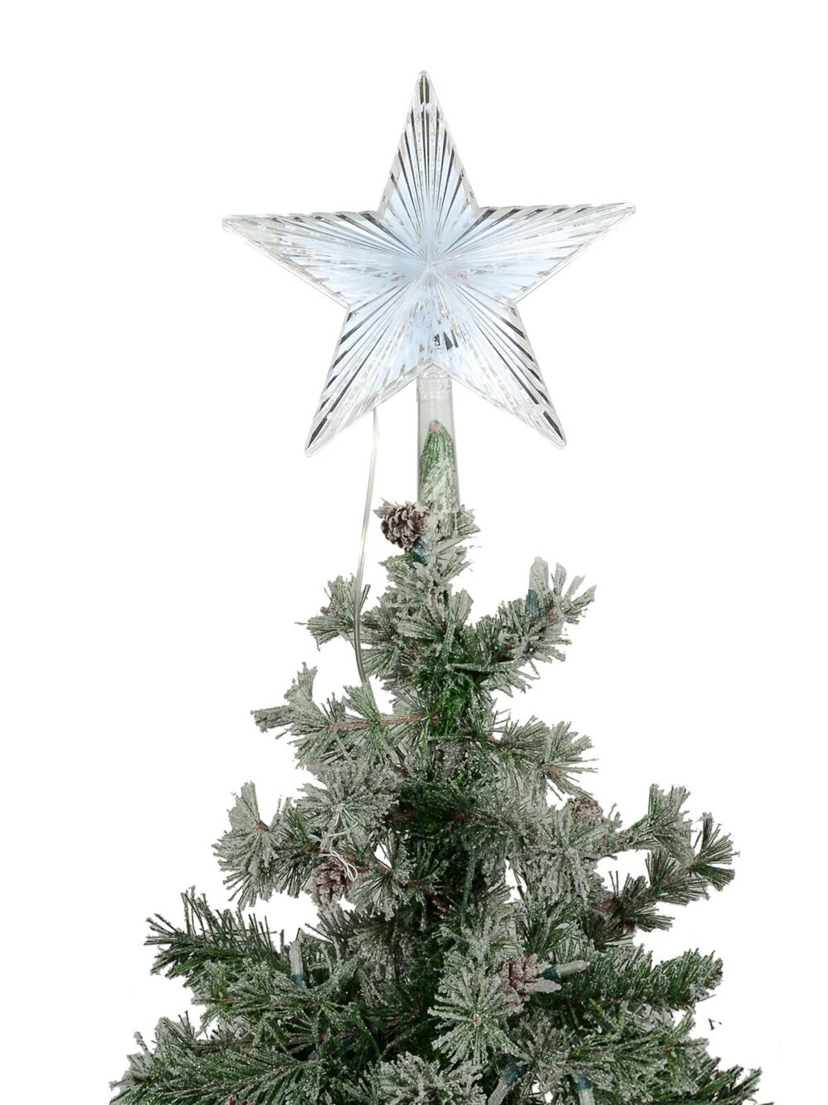 Large Multi Colour LED Star Christmas Tree Topper | 22cm — image 7