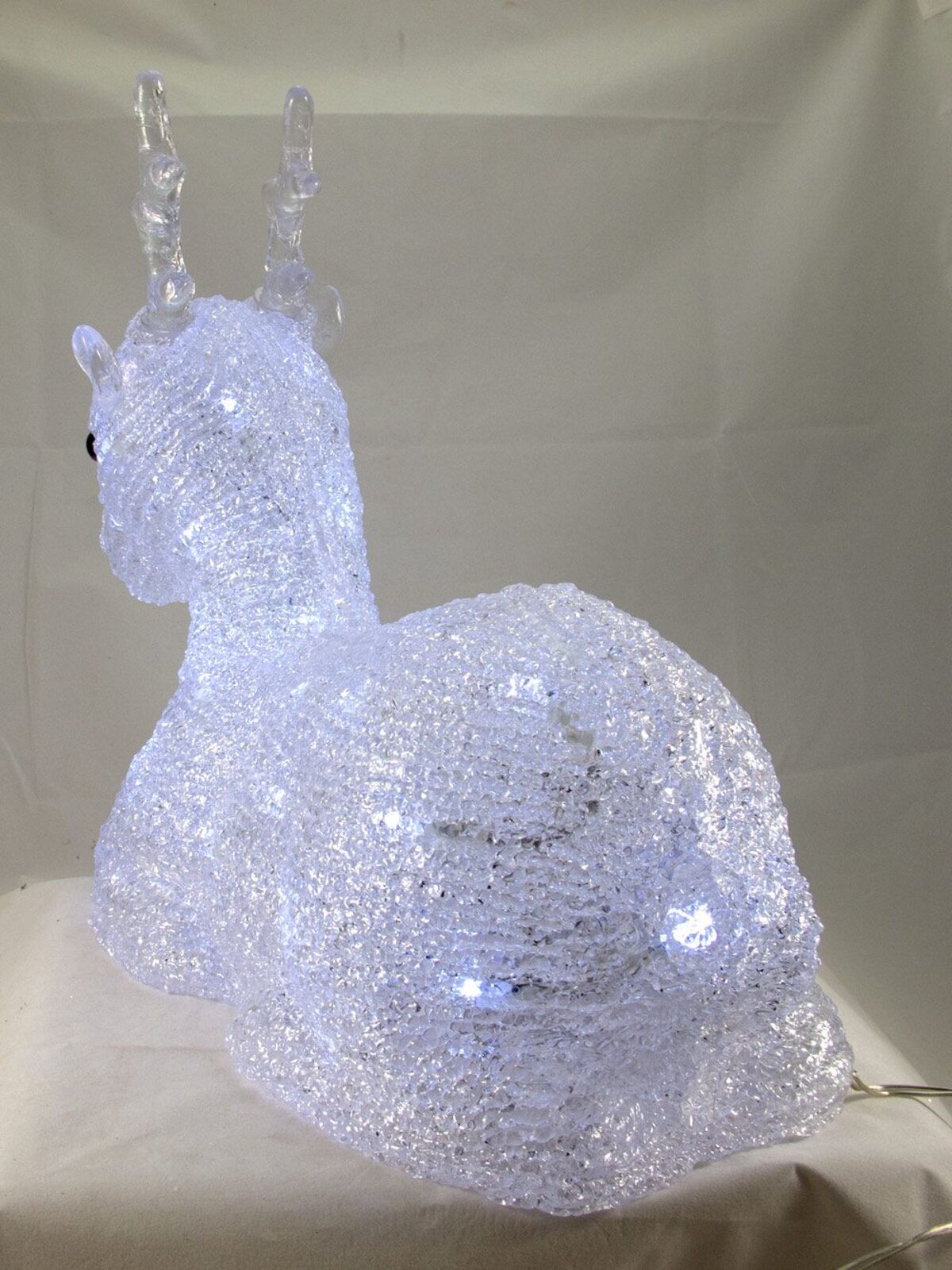 LED Sitting Reindeer Illuminated Ornament - 35cm