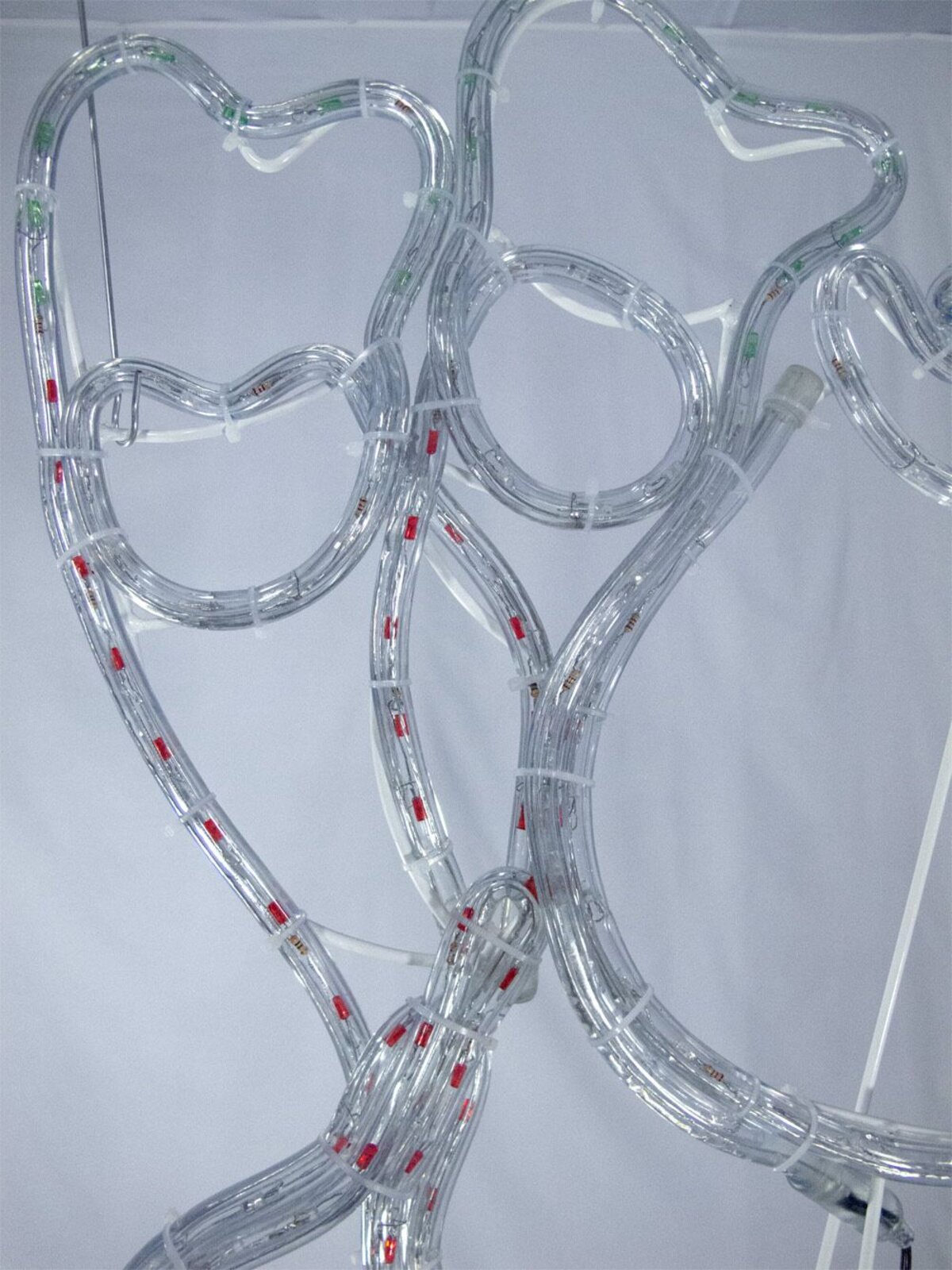 LED Waving Santa Rope Light Silhouette - 80cm — image 7