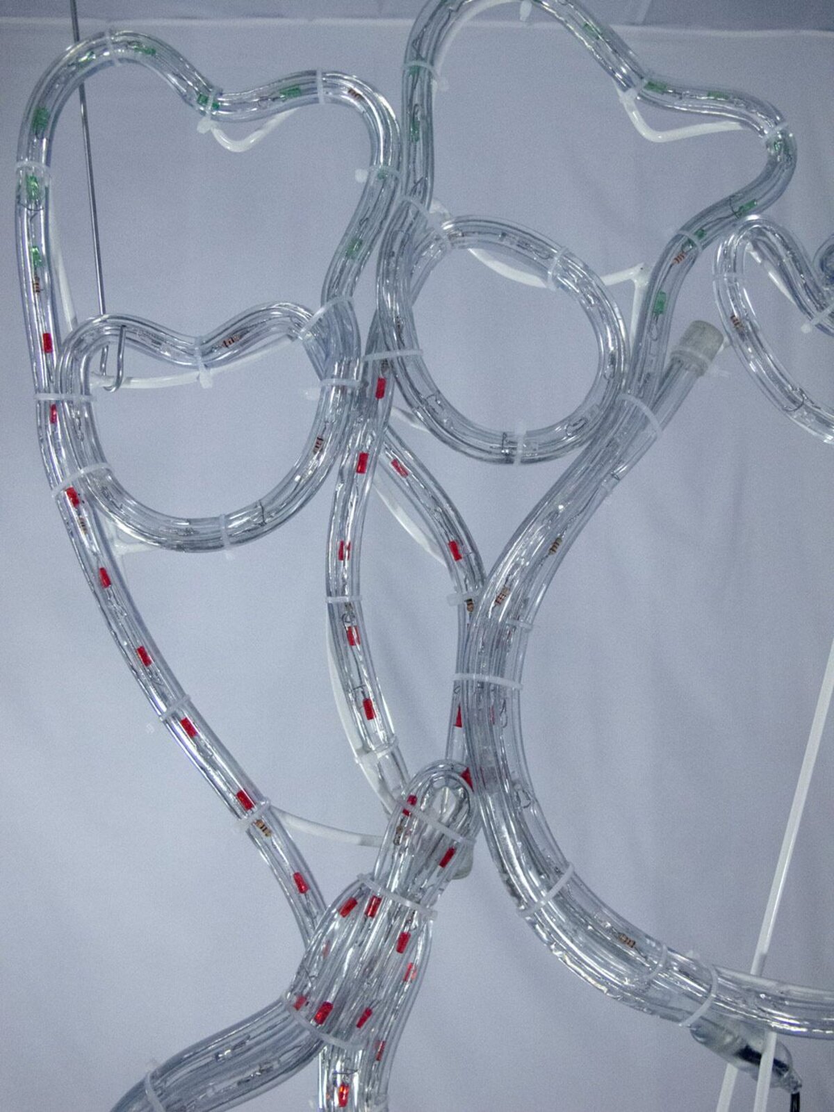 LED Waving Santa Rope Light Silhouette - 80cm — image 9