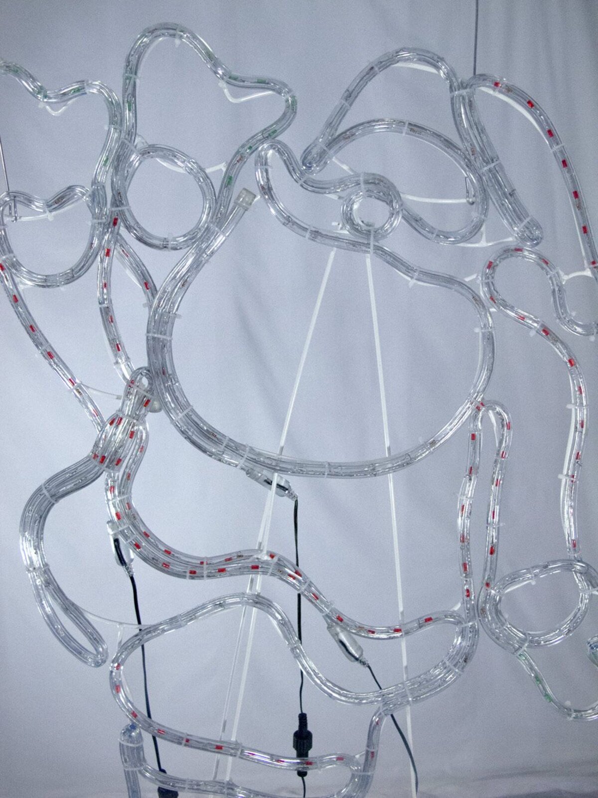 LED Waving Santa Rope Light Silhouette - 80cm — image 6