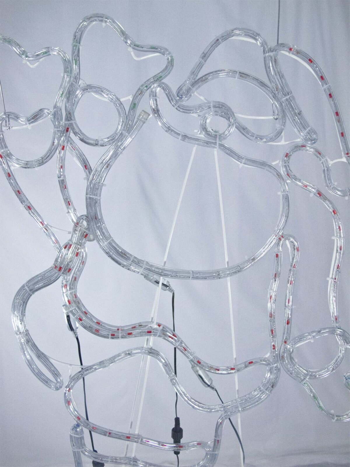 LED Waving Santa Rope Light Silhouette - 80cm — image 4