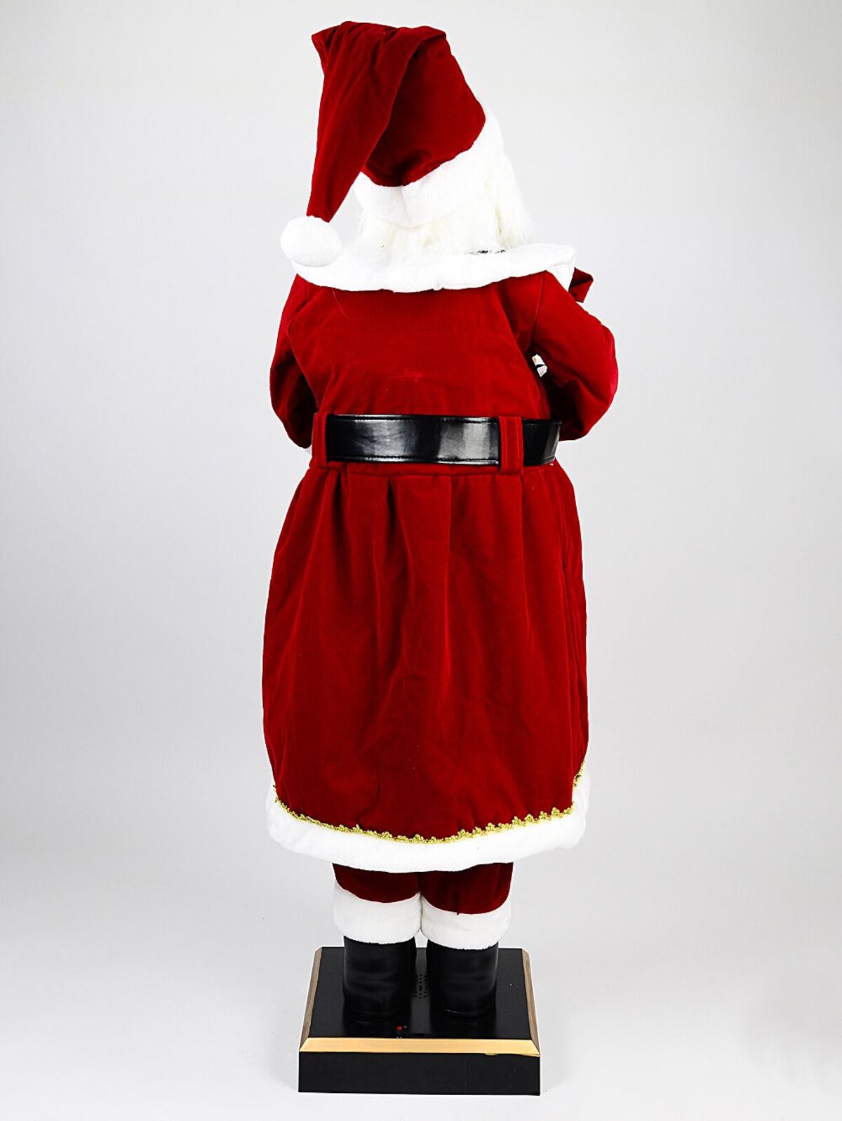 Life Size Animated Singing & Dancing Santa Claus With Lantern & Teddy | 1.5m — image 6