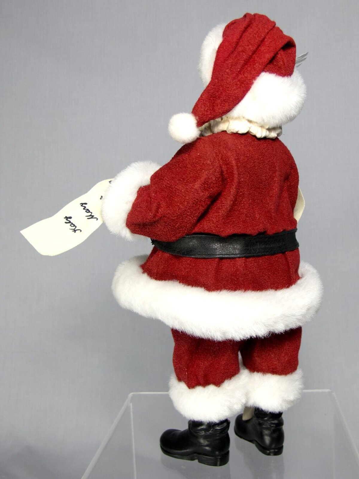 List Checking Decorative Santa Holding Quill - 27cm — image 2