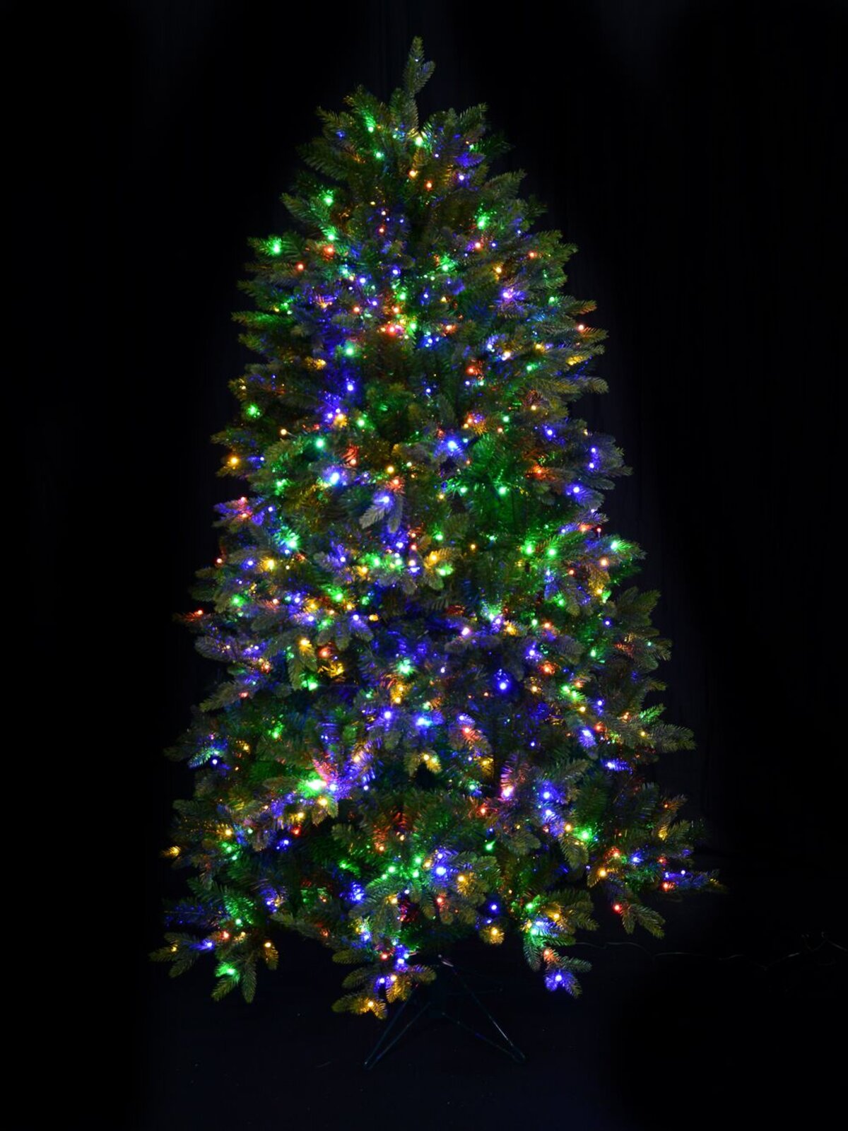 Magic Night Pre-lit Christmas Tree With Dual 1752 LED Lights & 1624 Tips - 2.3m