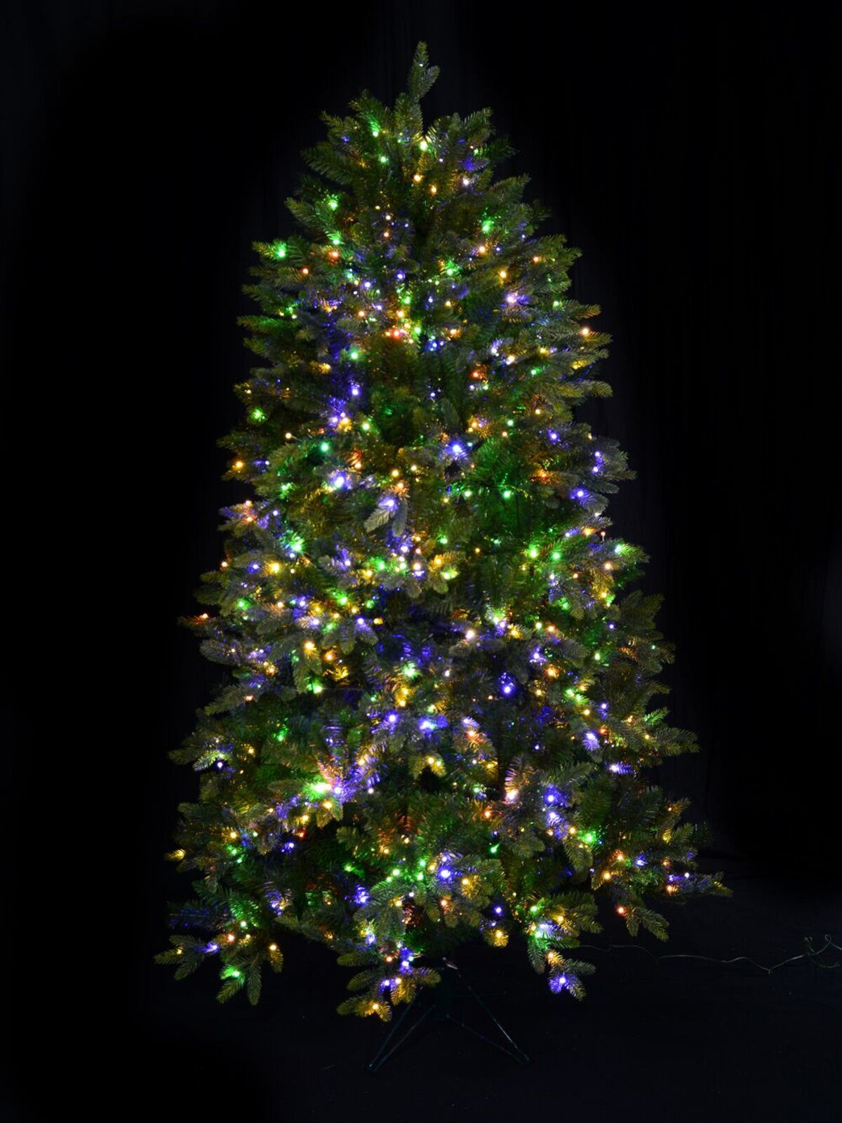 Magic Night Pre-lit Christmas Tree With Dual 1752 LED Lights & 1624 Tips - 2.3m