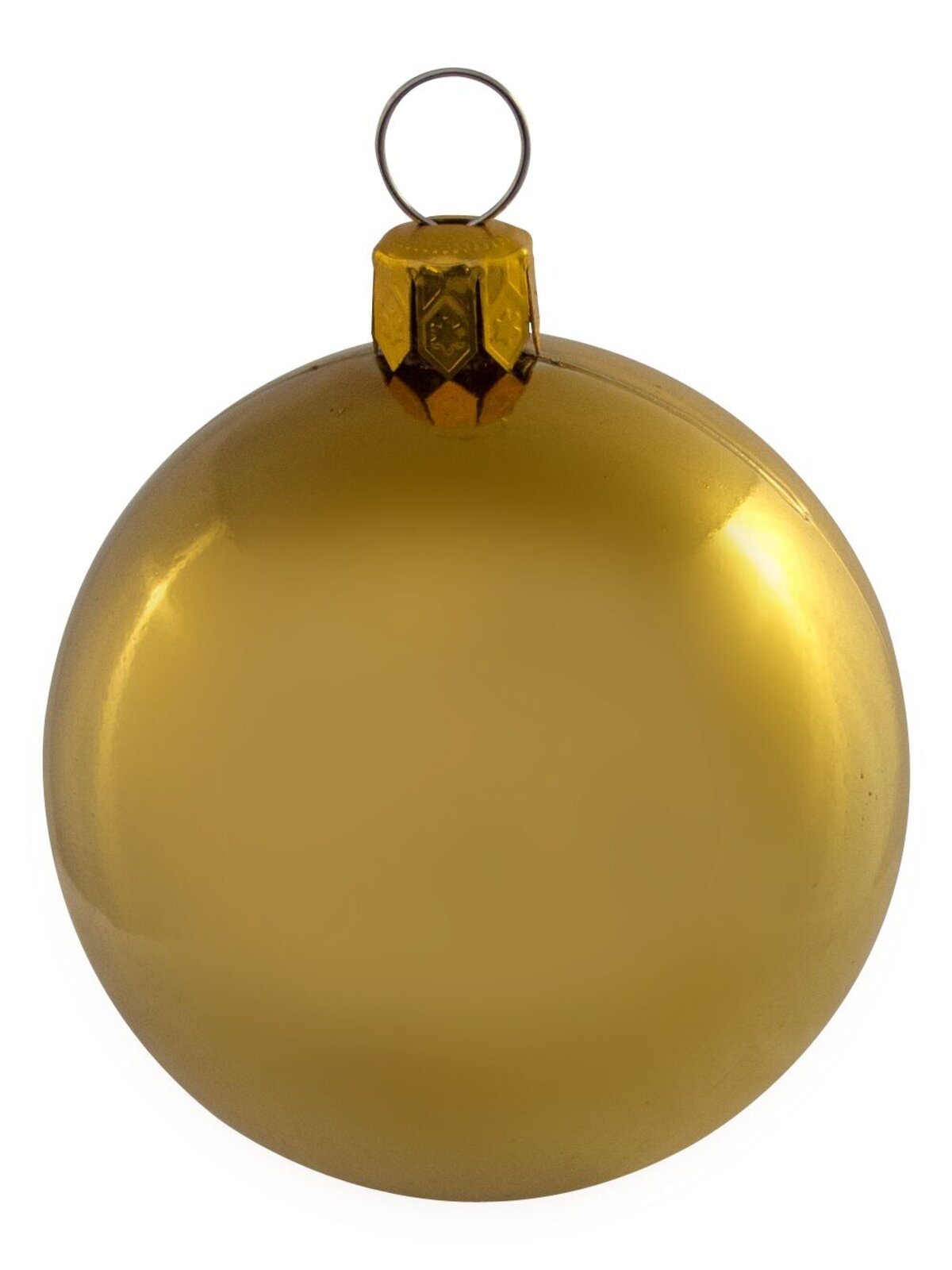 Metallic, Matt, & Glittered, Red & Gold Baubles - 20 x 40mm