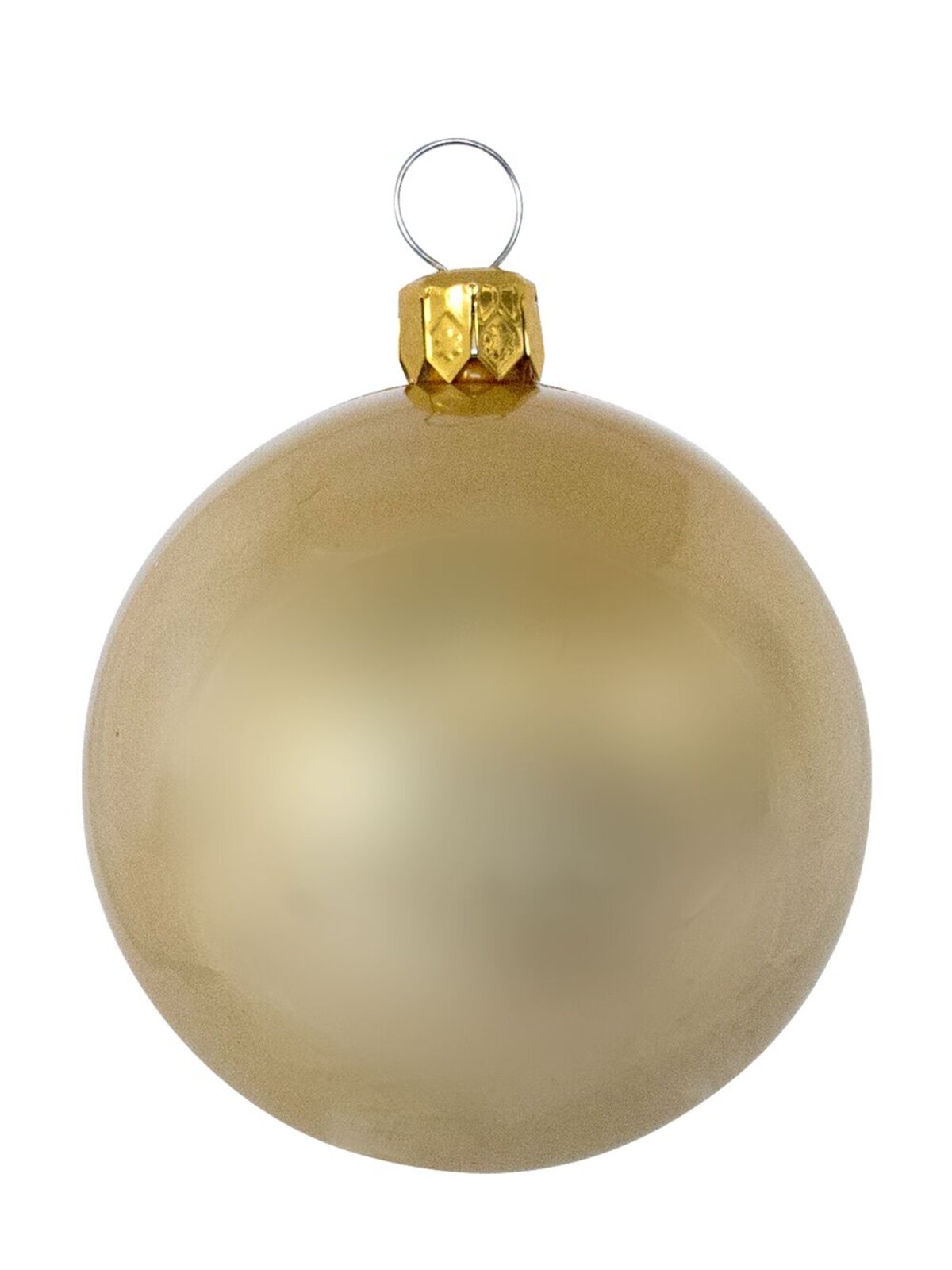 Metallic, Matte, Glitter & Pearl Gold Baubles - 16 x 60mm
