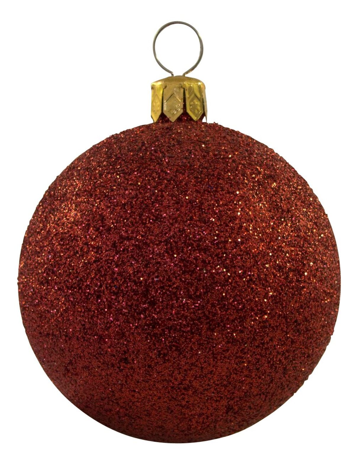 Metallic, Matte, Glitter & Pearl Red Baubles - 16 x 60mm