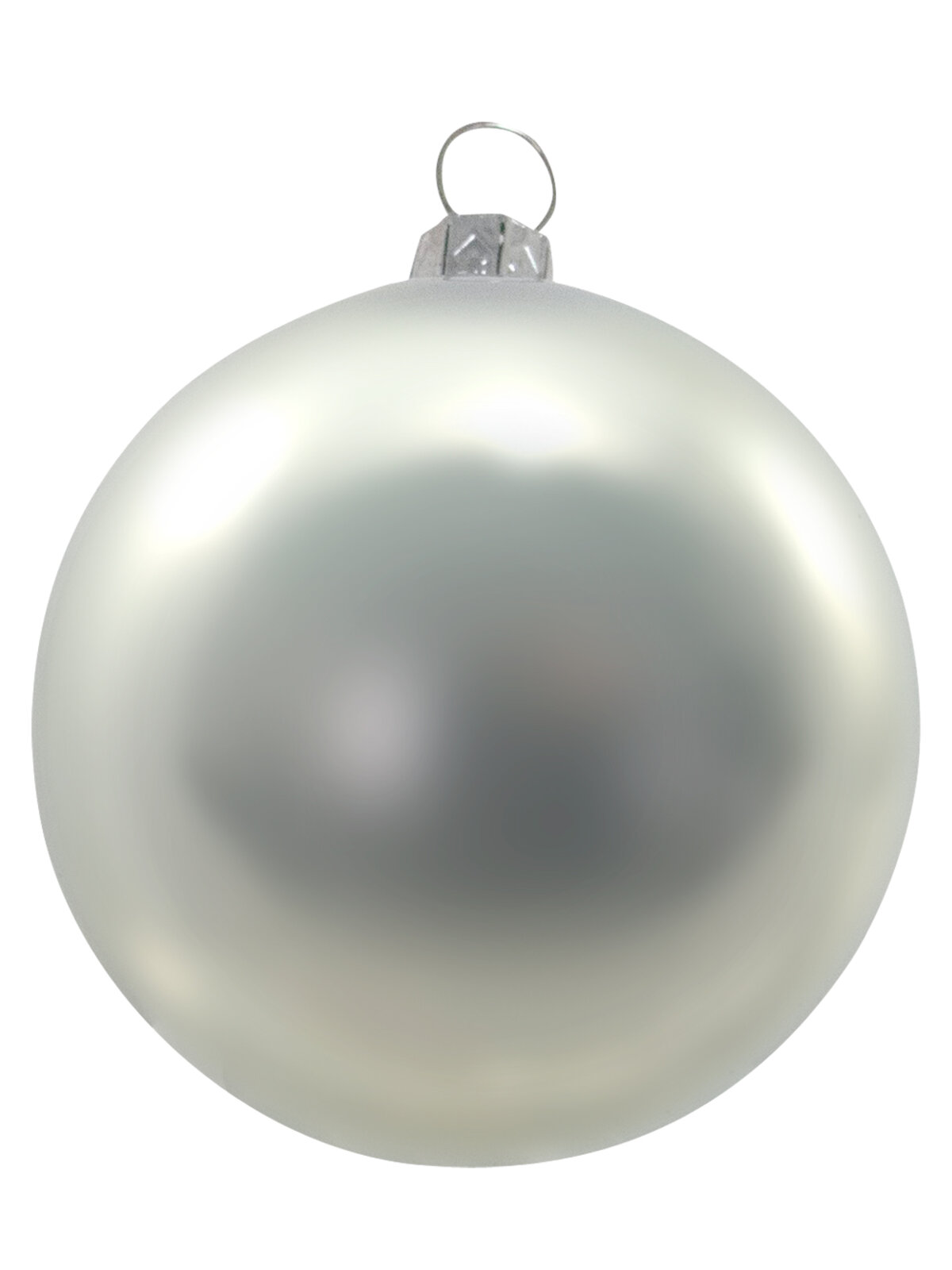 Metallic, Matte, Glitter & Pearl Silver Baubles - 16 x 60mm