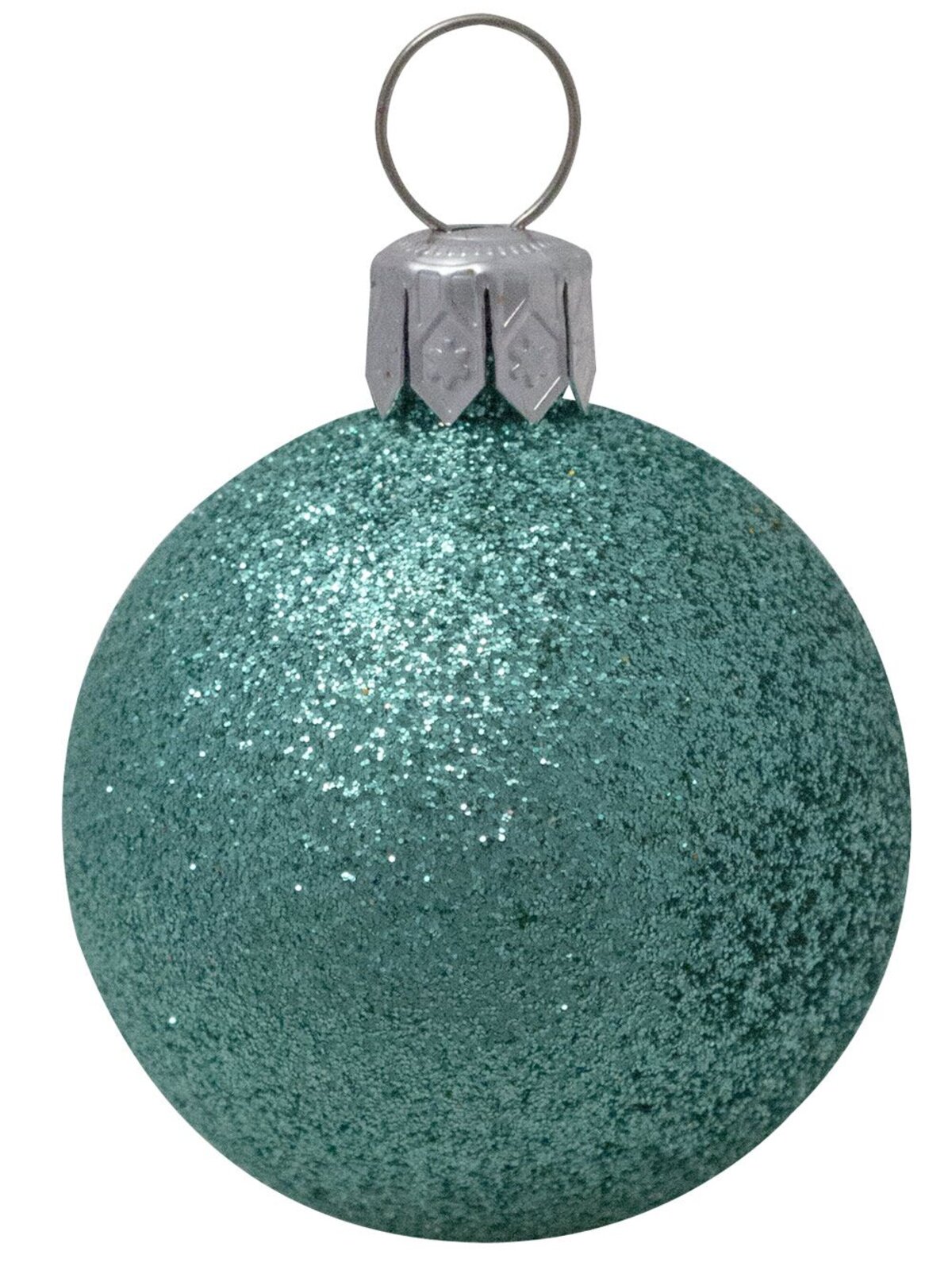 Metallic, Matte, & Glittered Pink, Peppermint & Gold Baubles - 20 x 40mm — image 7