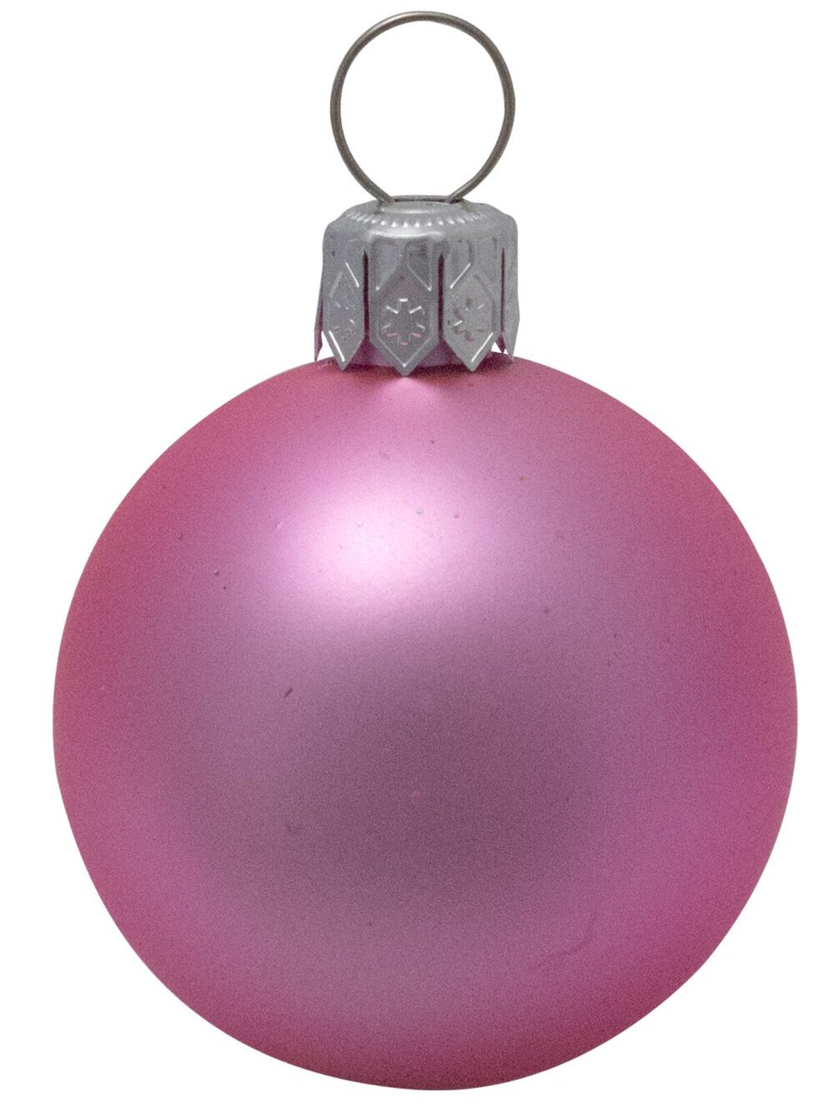 Metallic, Matte, & Glittered Pink, Peppermint & Gold Baubles - 20 x 40mm — image 9