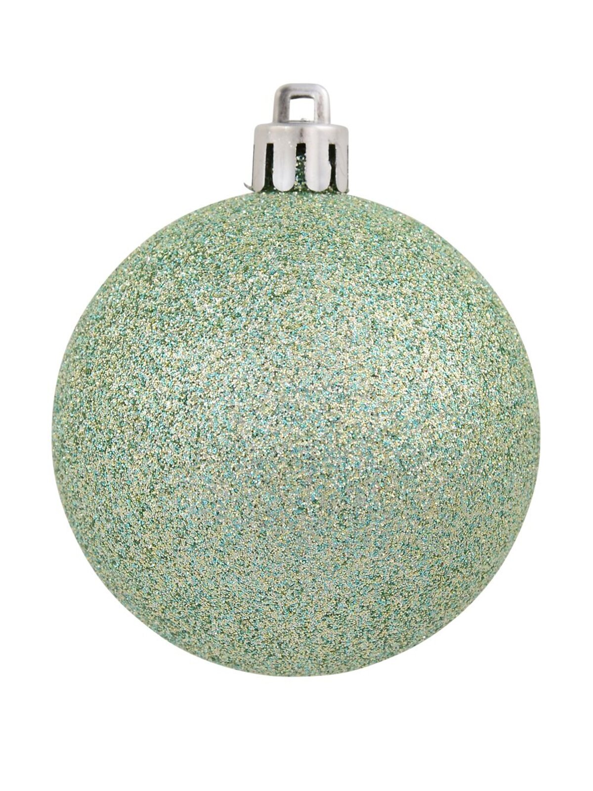 Mint Green Matte, Glitter & Shiny Baubles - 12 x 60mm — image 2