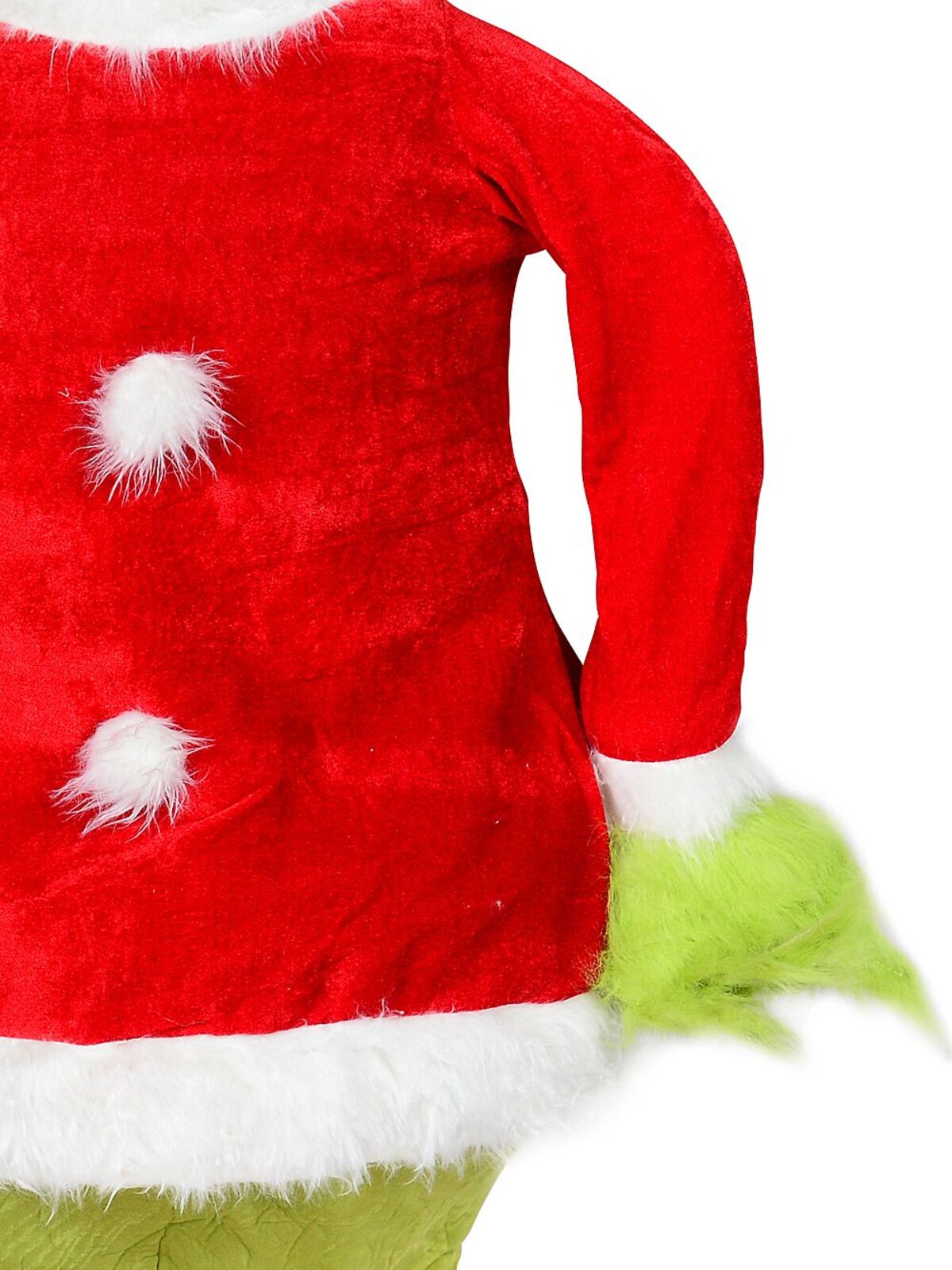 Mr Grinch Life Size Hip Swinging, Talking & Singing Christmas Animation - 1.7m — image 5
