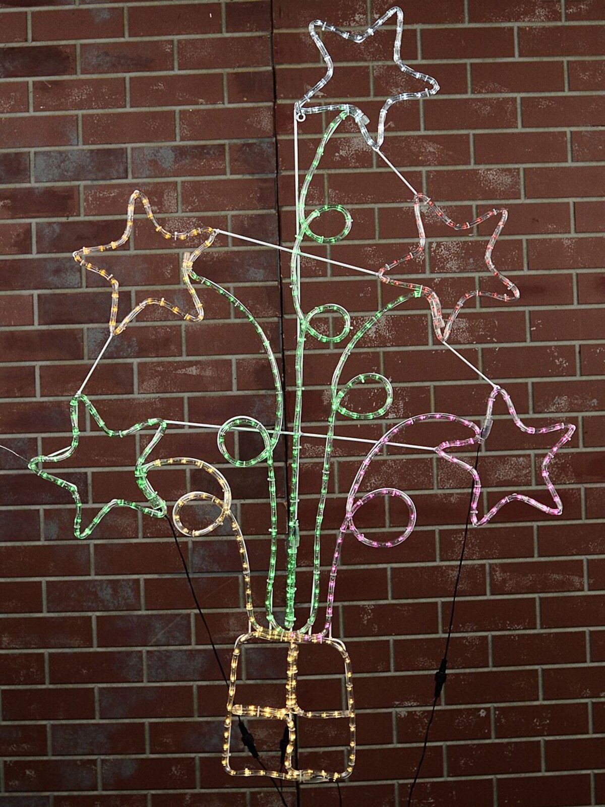 Multi Colour Shooting Star Fireworks & Christmas Gift Light Display - 1.5m