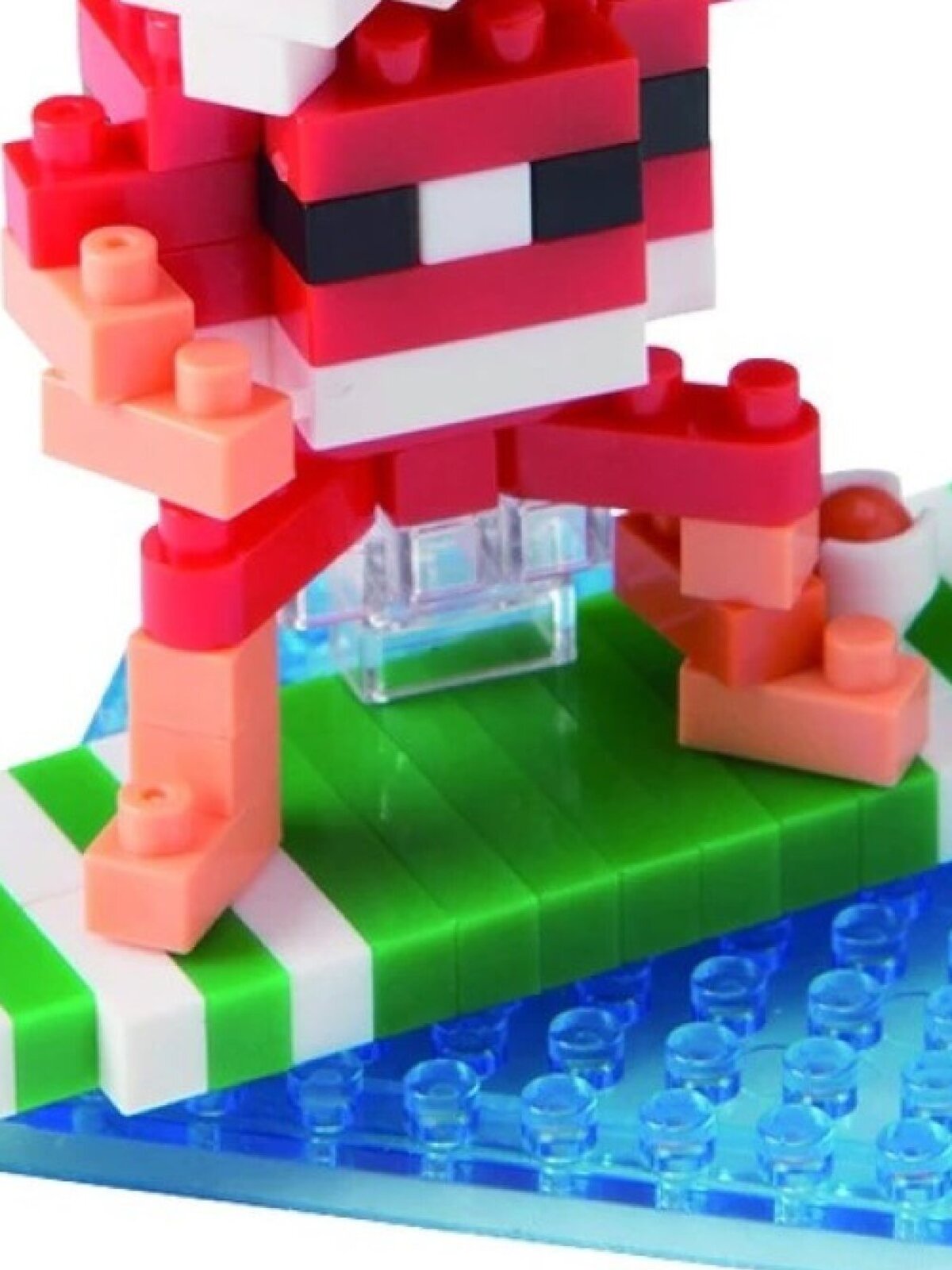 Nanoblocks Surfing Santa Christmas Toy - NBC_153 140 Piece — image 4