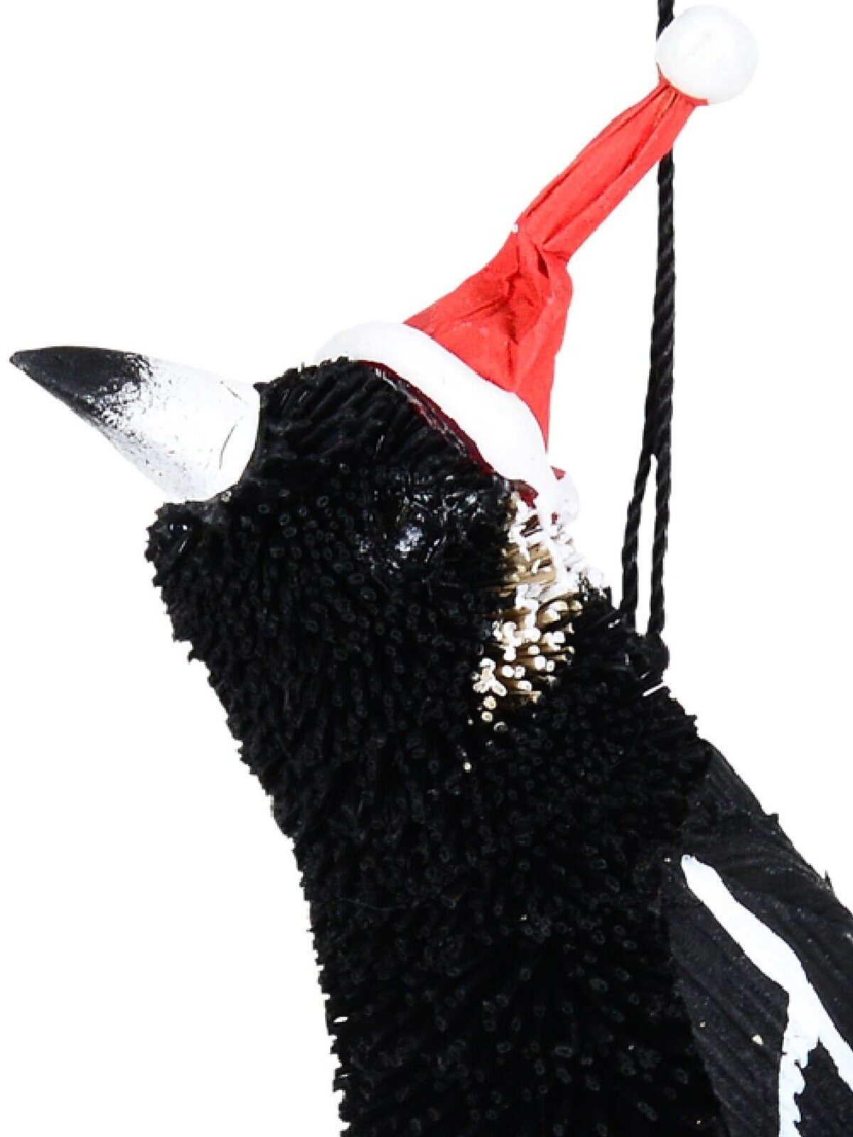 Native Magpie Organic Australian Whimsical Essential Ornament | 13cm — image 3