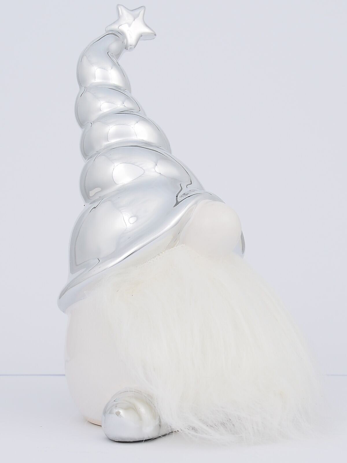 Nisse Santa With Glorious Beard Ceramic Christmas Ornament - 17cm — image 2