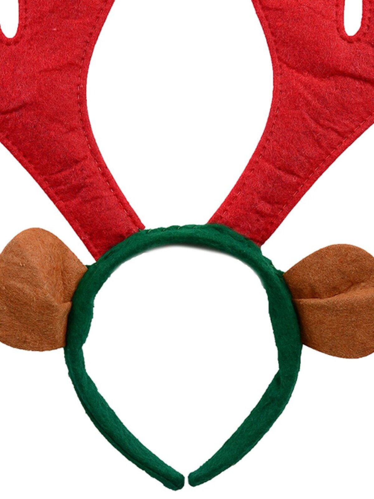 Novelty Reindeer Antlers With Ears Christmas Headband - One Size Fits Most — image 3