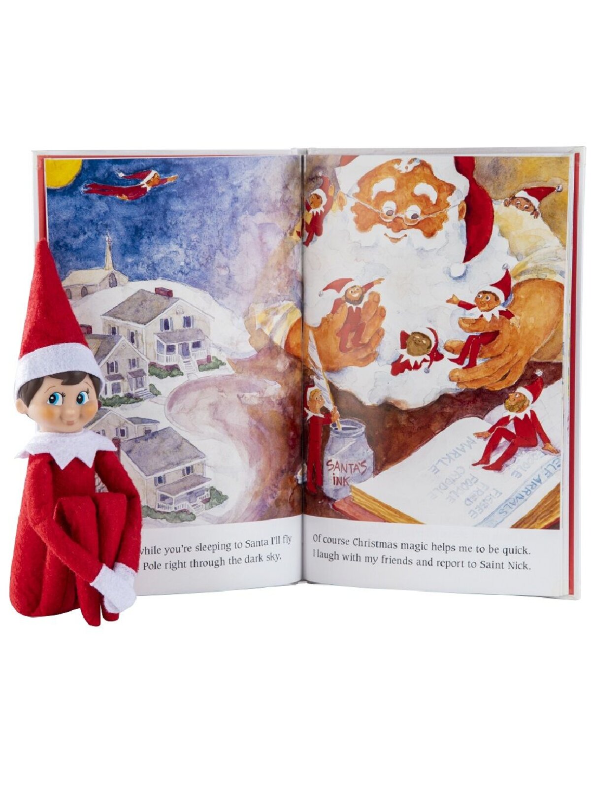 Official Elf On The Shelf: A Christmas Tradition | Boy Scout Elf & Book Set — image 6