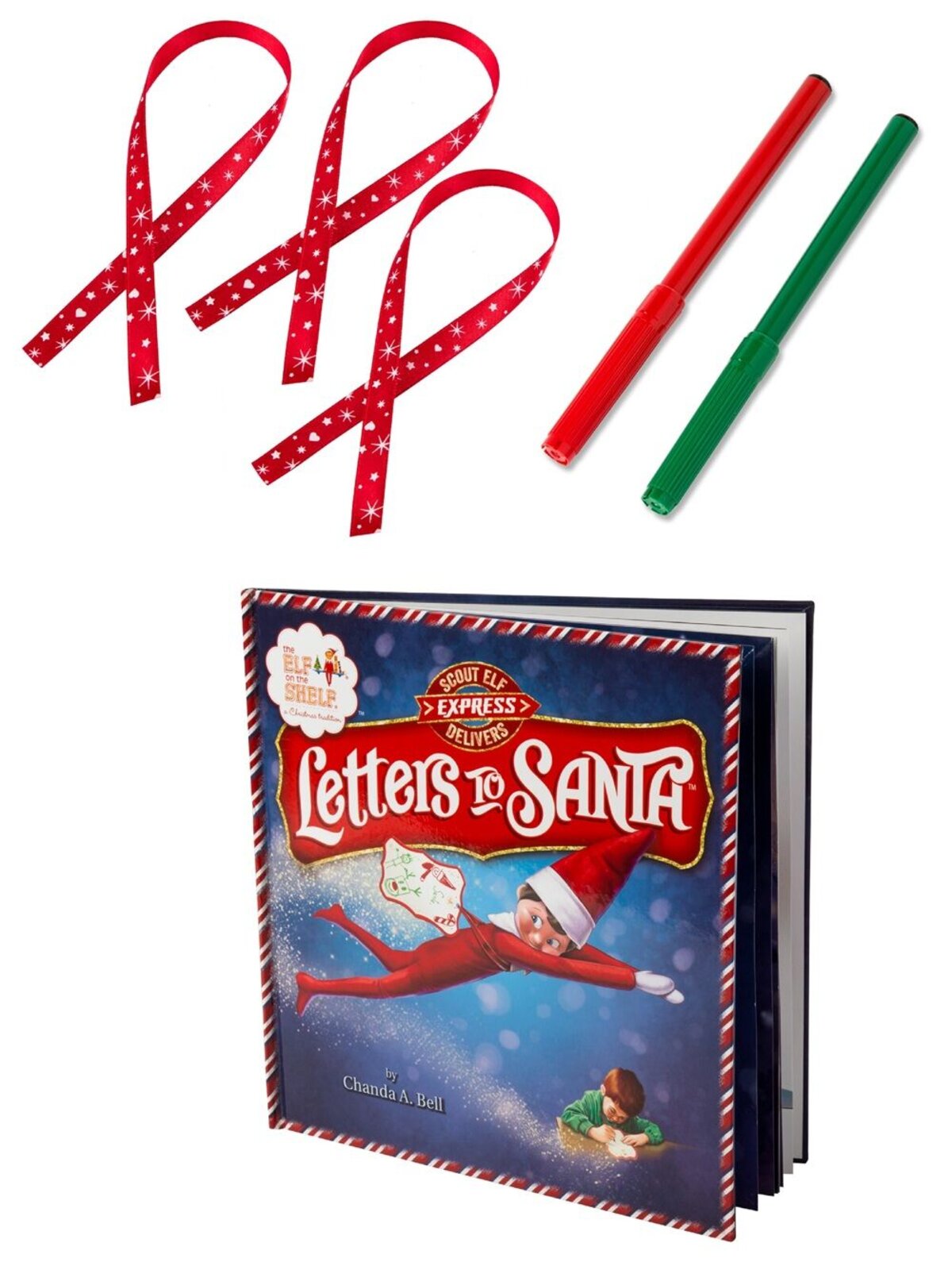 Official Elf On The Shelf: Letters To Santa Kit | 12 Piece Shrinkable Ornament Set — image 5