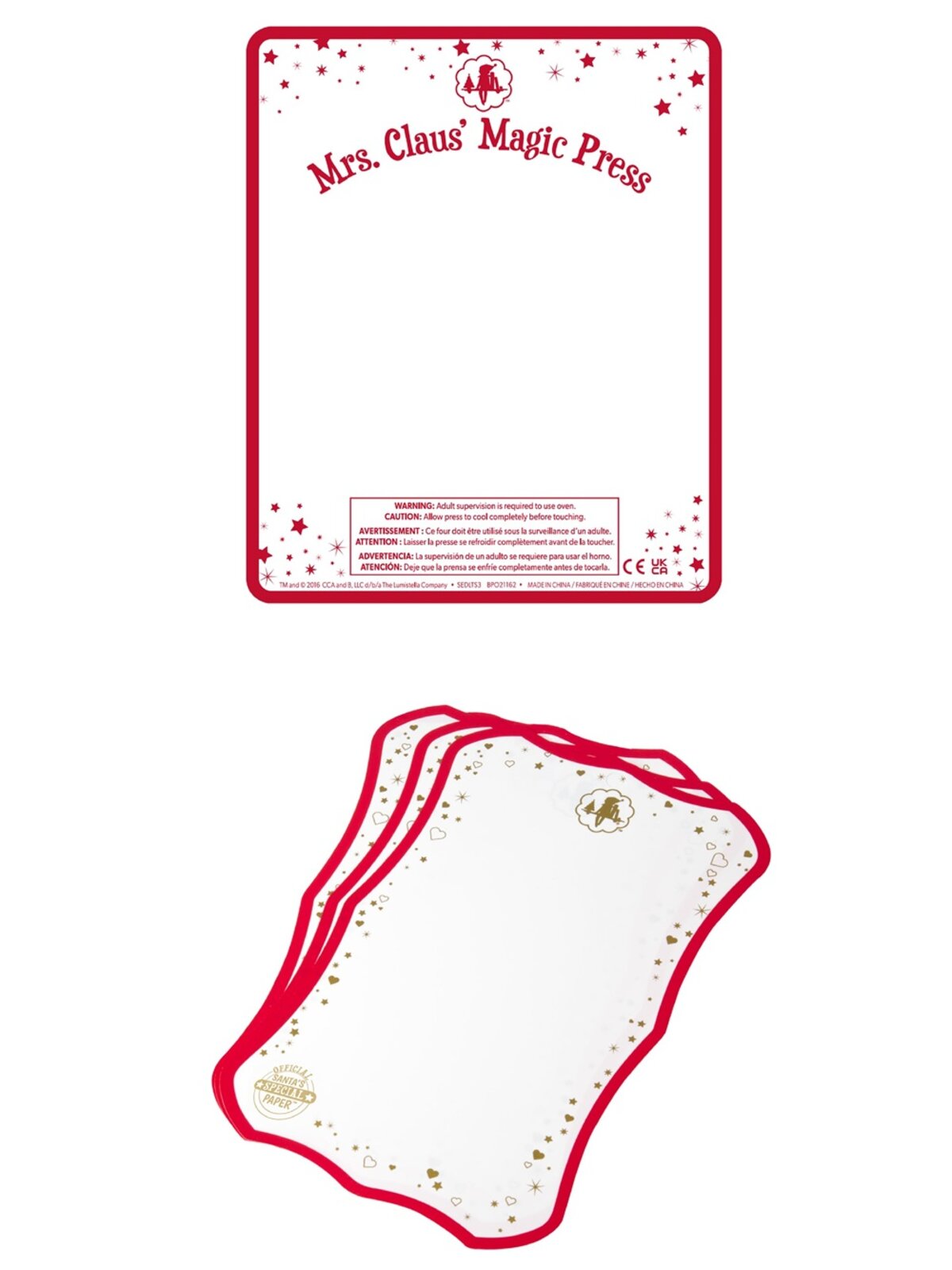 Official Elf On The Shelf: Letters To Santa Kit | 12 Piece Shrinkable Ornament Set — image 6