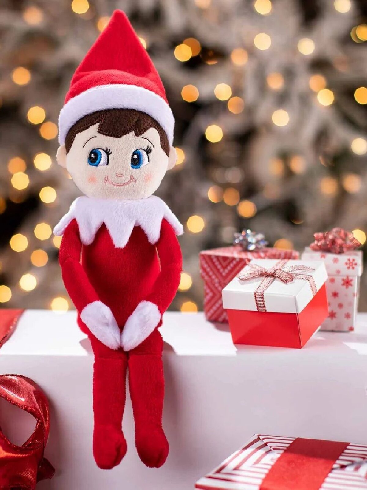 Official Elf On The Shelf Plushee Pal Huggable Boy | Giant 81cm Plush Toy — image 3