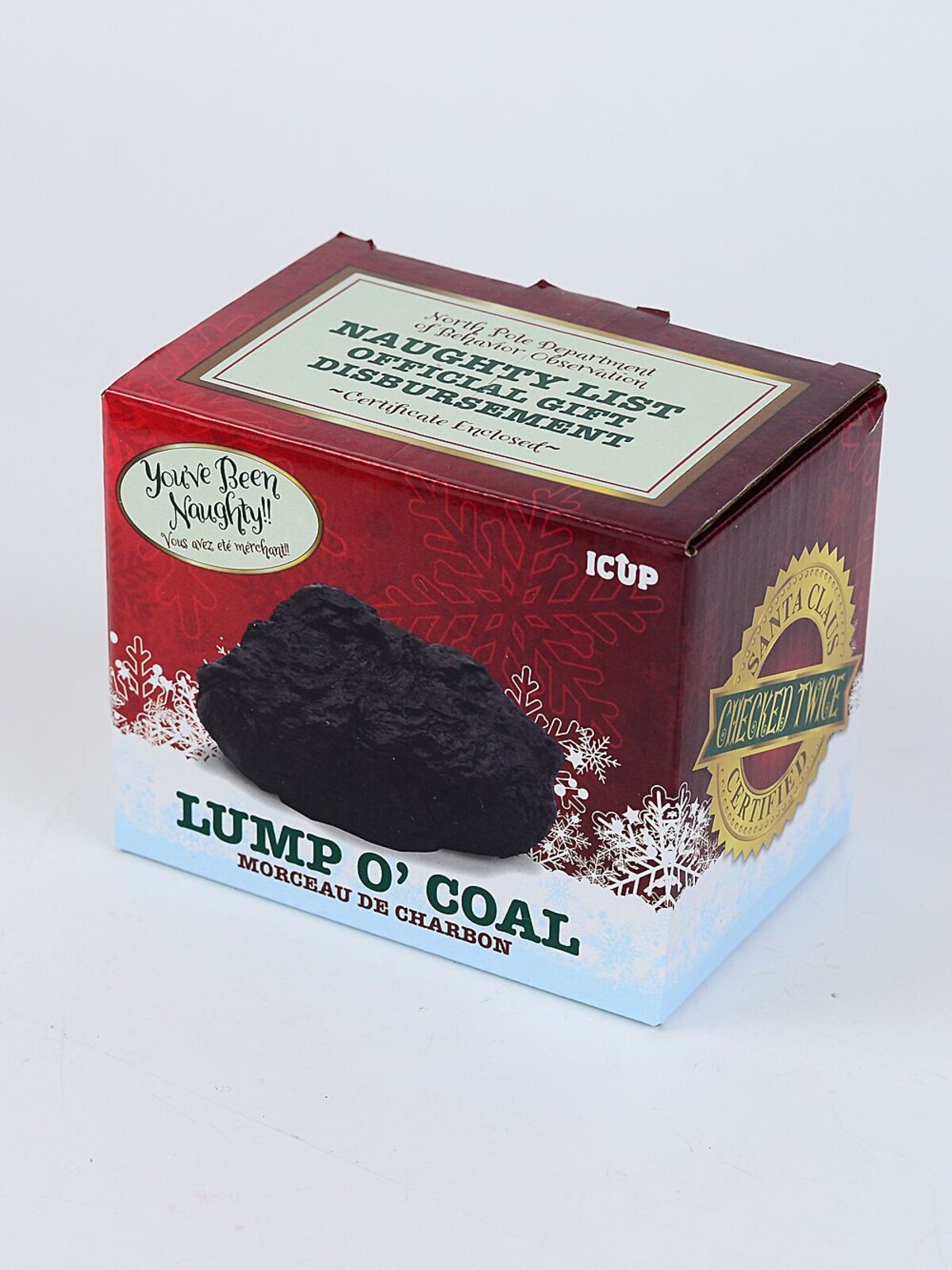 Official Naughty List Lump Of Coal | Santa Certified Gag Gift — image 4