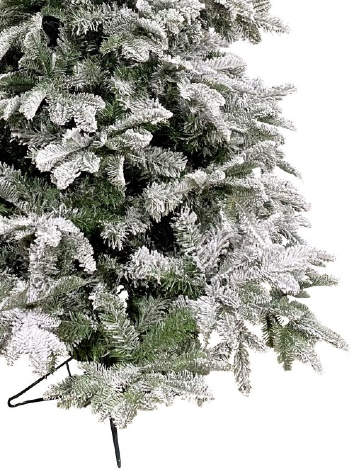 Perisher Snow Moderately Flocked Green Christmas Tree With 764 Tips - 1.8m — image 4
