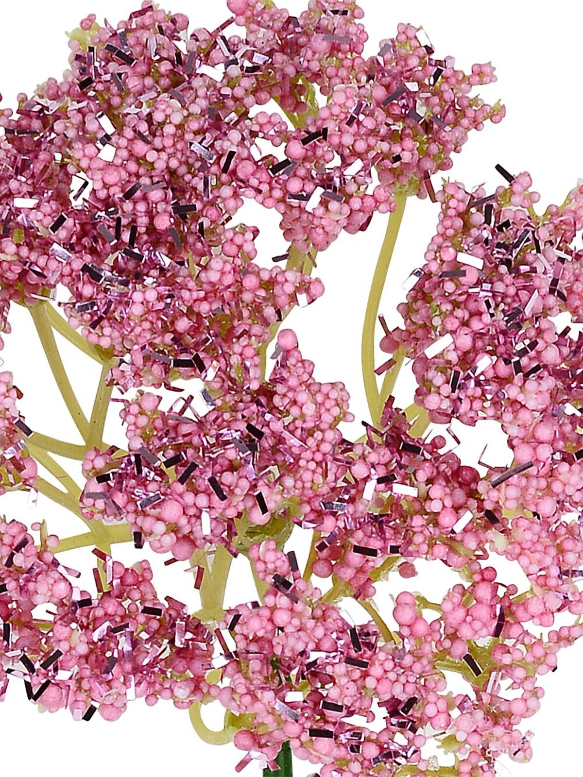 Pink Moon Carrot Inspired Christmas Flower Head Long Stem - 13cm Wide — image 3