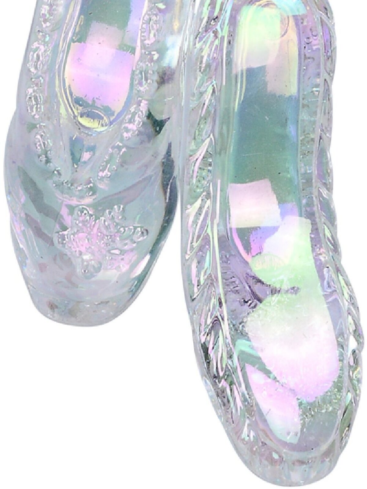 Radiant Iridescent 3D Ballet Slippers Whimsical Essential Ornament | 80mm — image 3