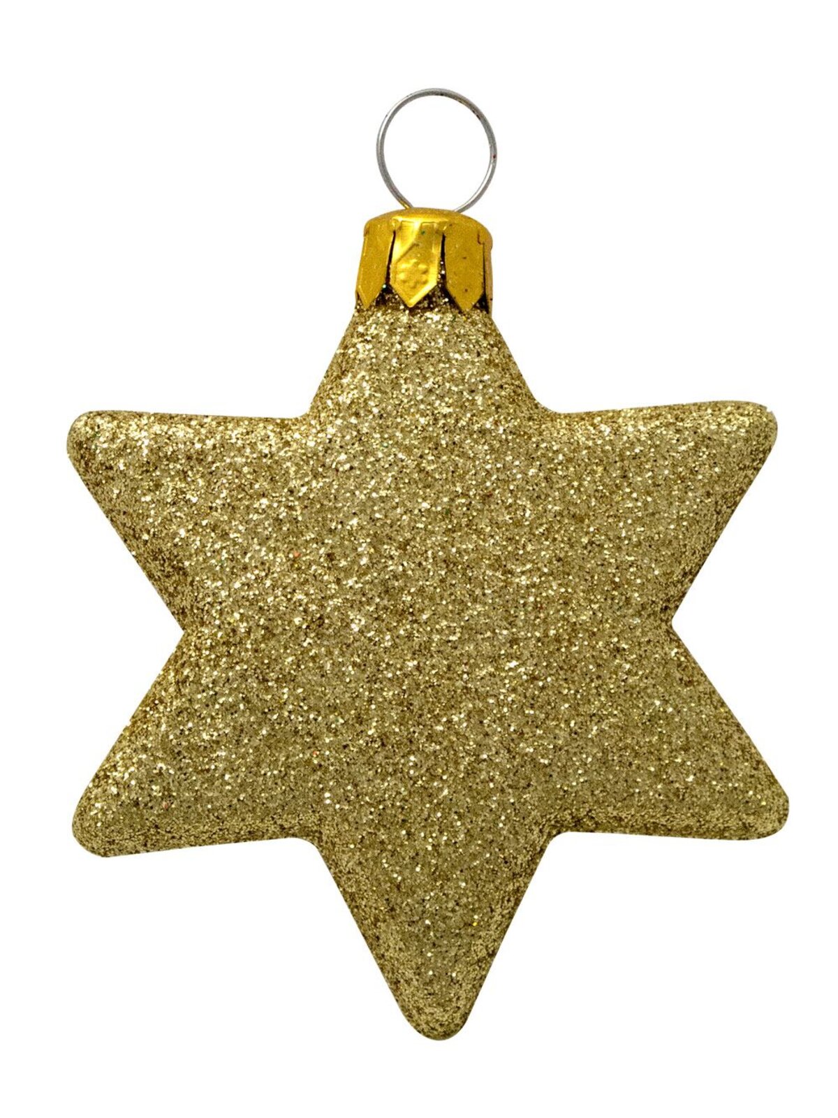 Red Emerald & Gold Bauble & Star Decorations - 34 x 60mm Bauble & 16 x 65mm Star — image 8