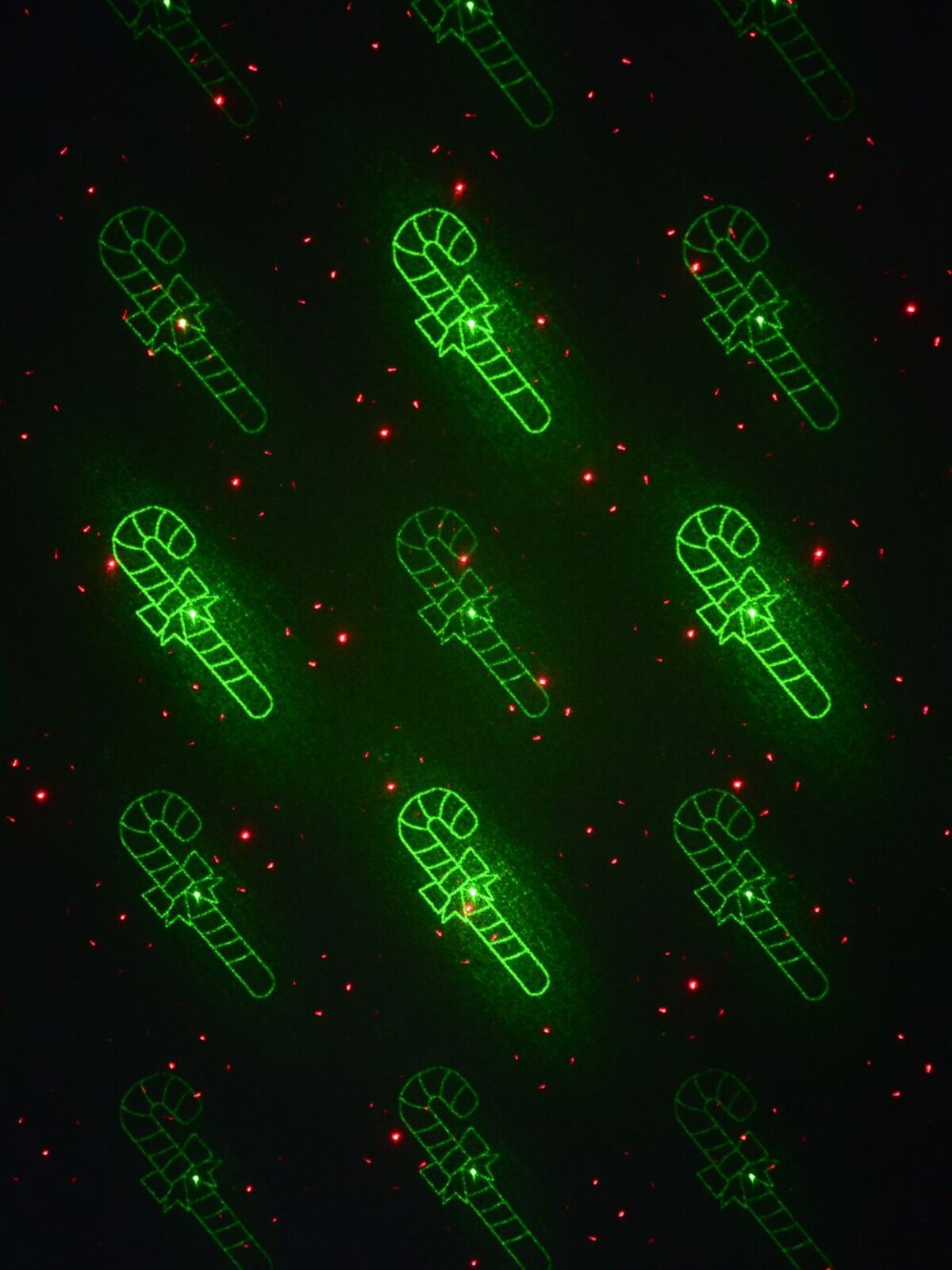 Red & Green Laser Light with 16 Images